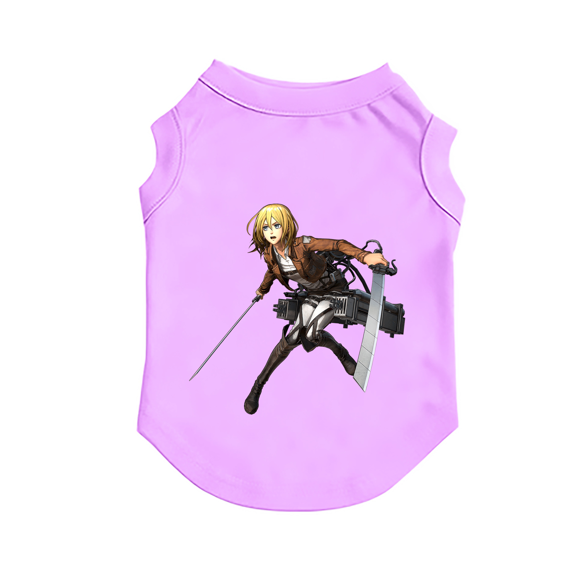 （画像用） 進撃の巨人 クリスタ·レンズ Attack on Titan Christa Lenz ペット用ベスト
