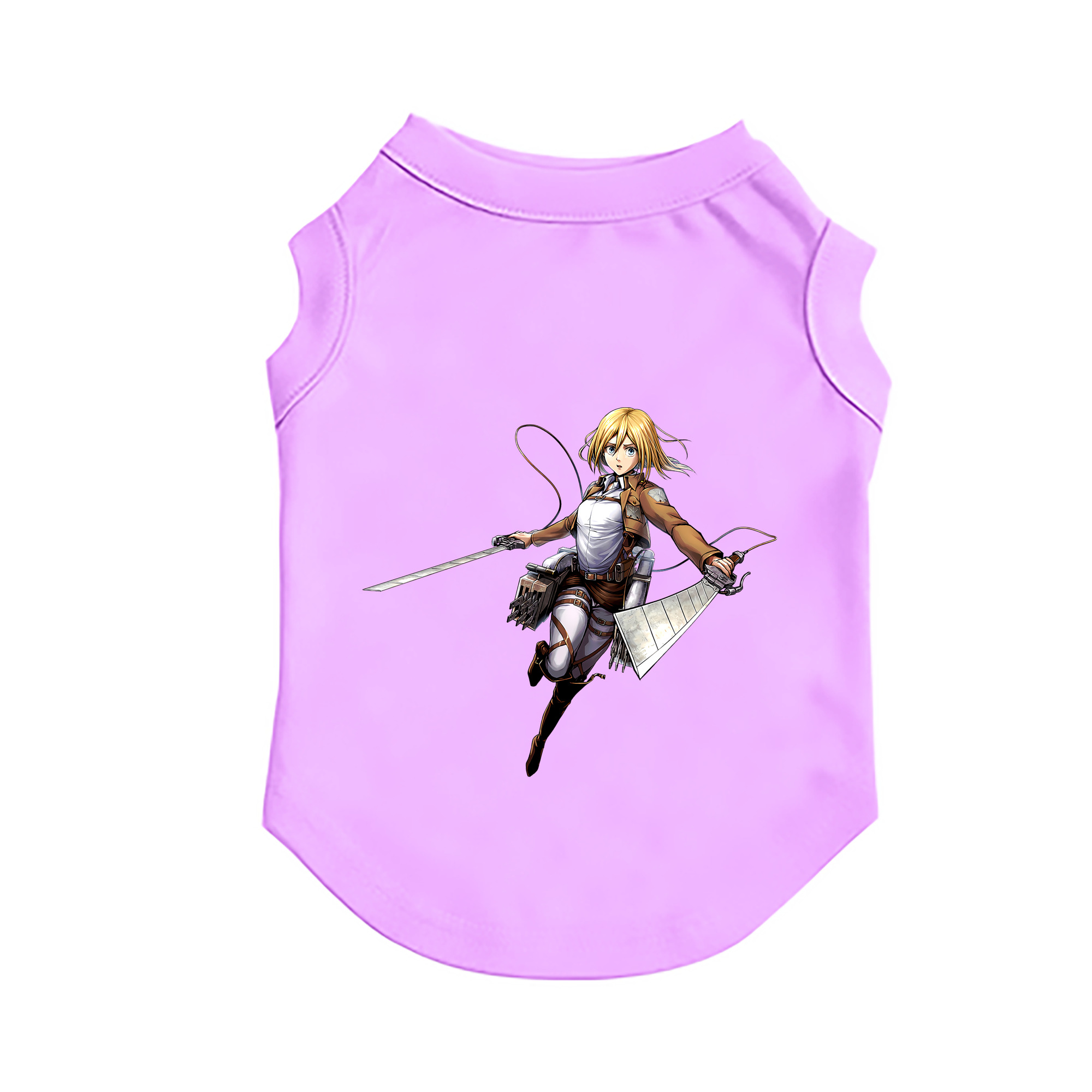 （画像用） 進撃の巨人 クリスタ·レンズ Attack on Titan Christa Lenz ペット用ベスト