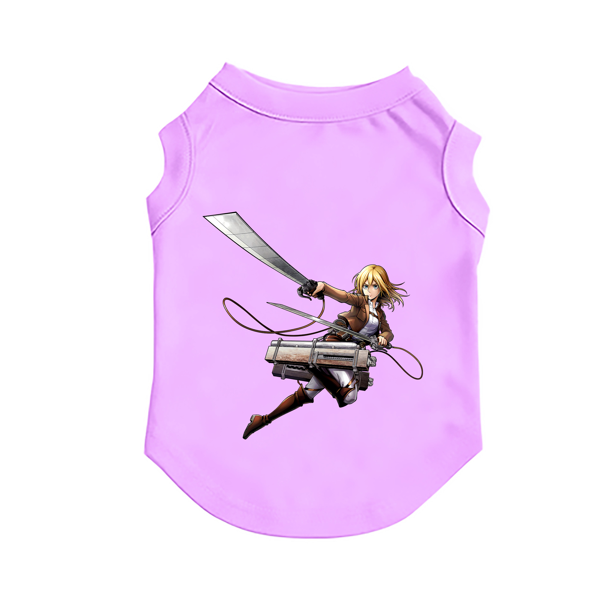 （画像用） 進撃の巨人 クリスタ·レンズ Attack on Titan Christa Lenz ペット用ベスト