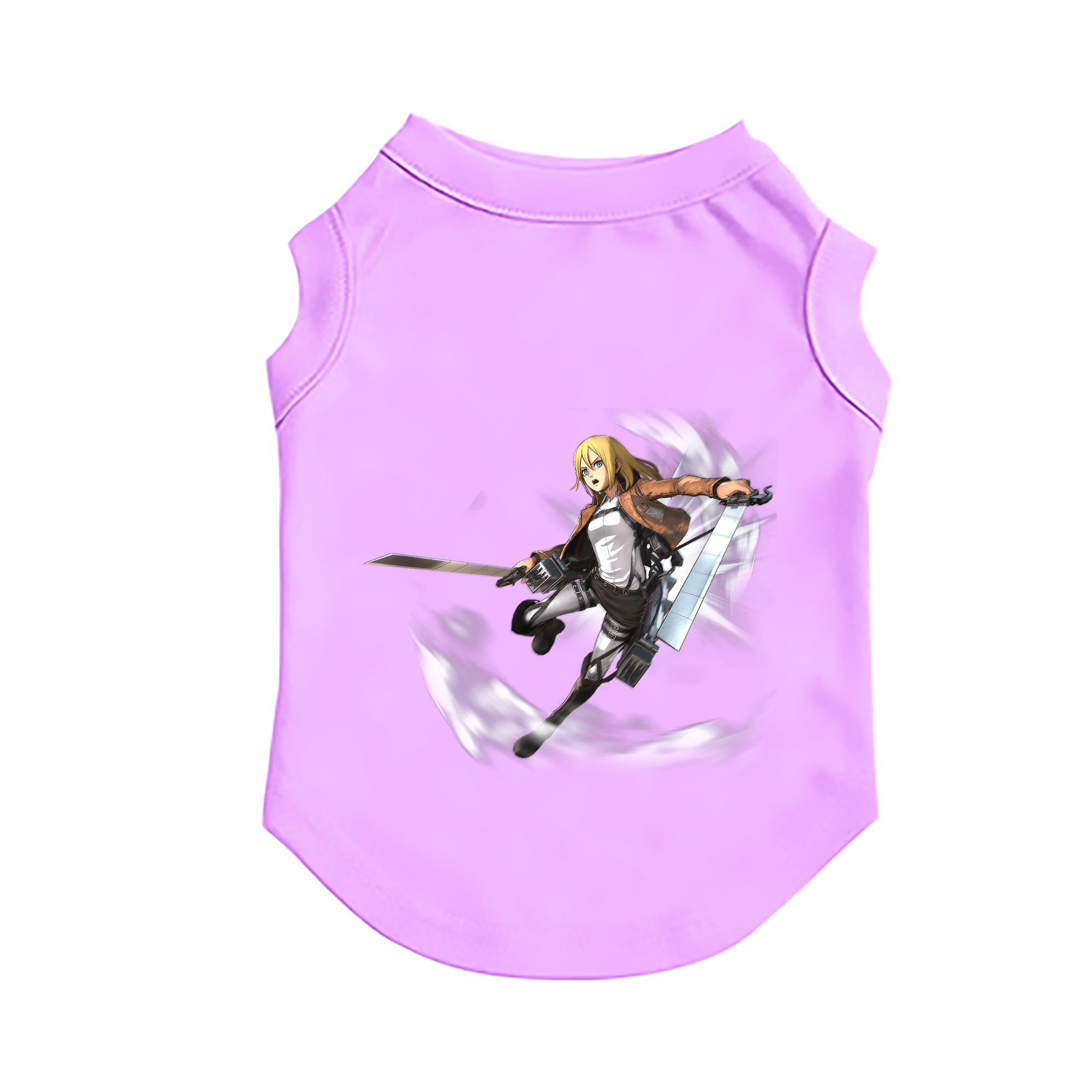 （画像用） 進撃の巨人 クリスタ·レンズ Attack on Titan Christa Lenz ペット用ベスト