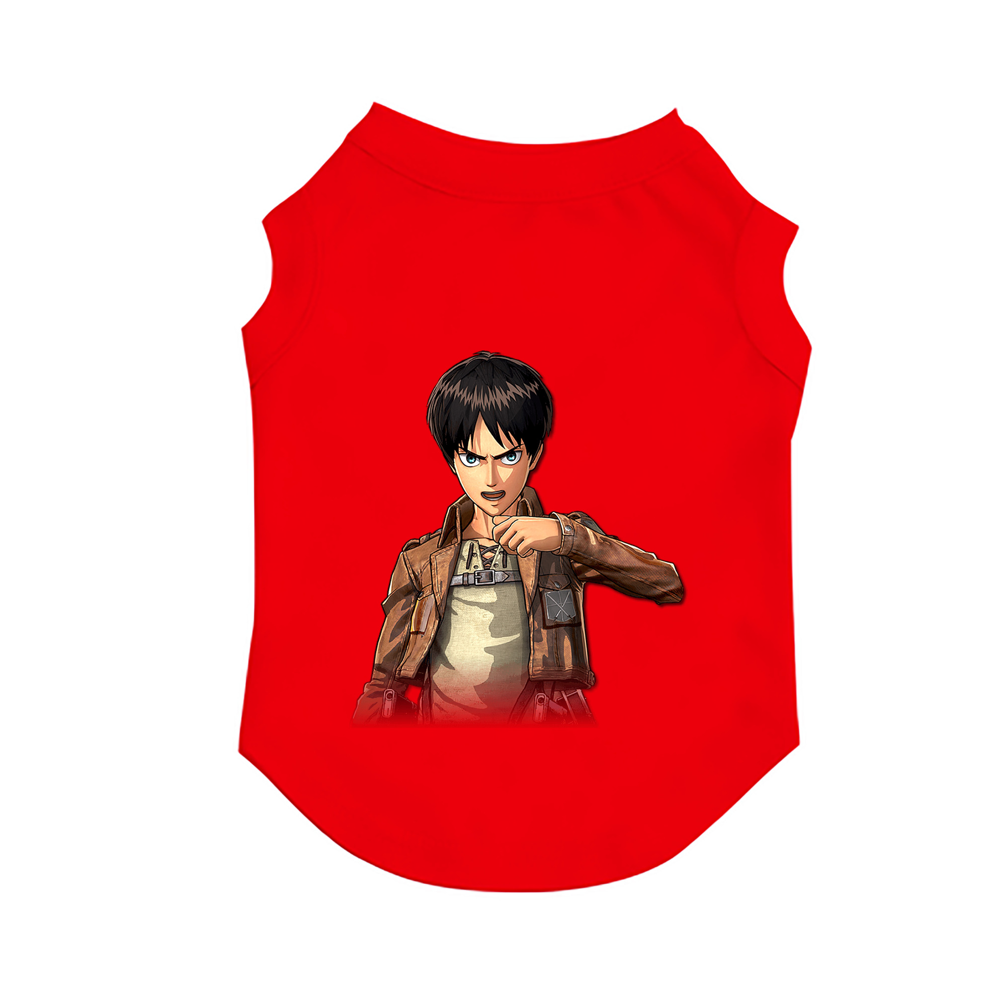 （画像用） 進撃の巨人 エレン･イェーガー Attack on Titan Eren Jäger ペット用ベスト