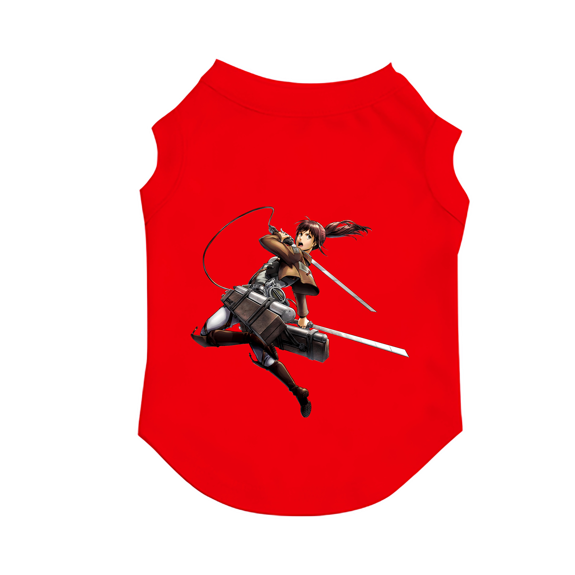 （画像用） 進撃の巨人 サシャ·ブラウス Attack on Titan Sasha Blaus ペット用ベスト