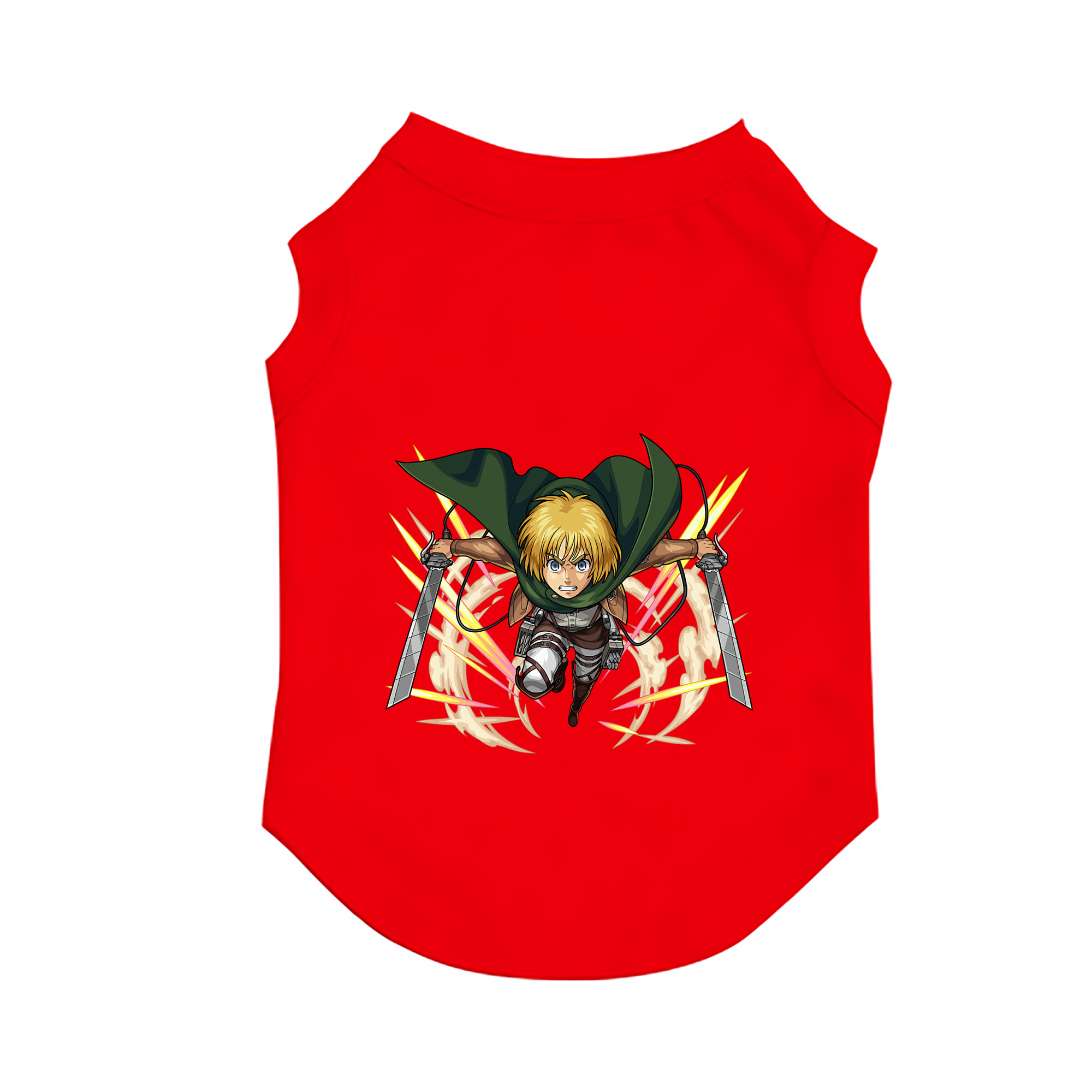 （画像用） 進撃の巨人 アルミン·アルレルト Attack on Titan Armin Arlert ペット用ベスト