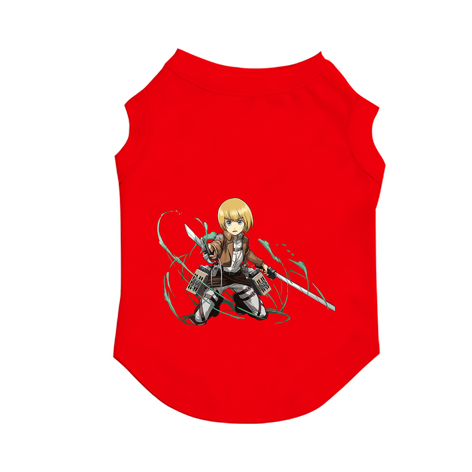 （画像用） 進撃の巨人 アルミン·アルレルト Attack on Titan Armin Arlert ペット用ベスト