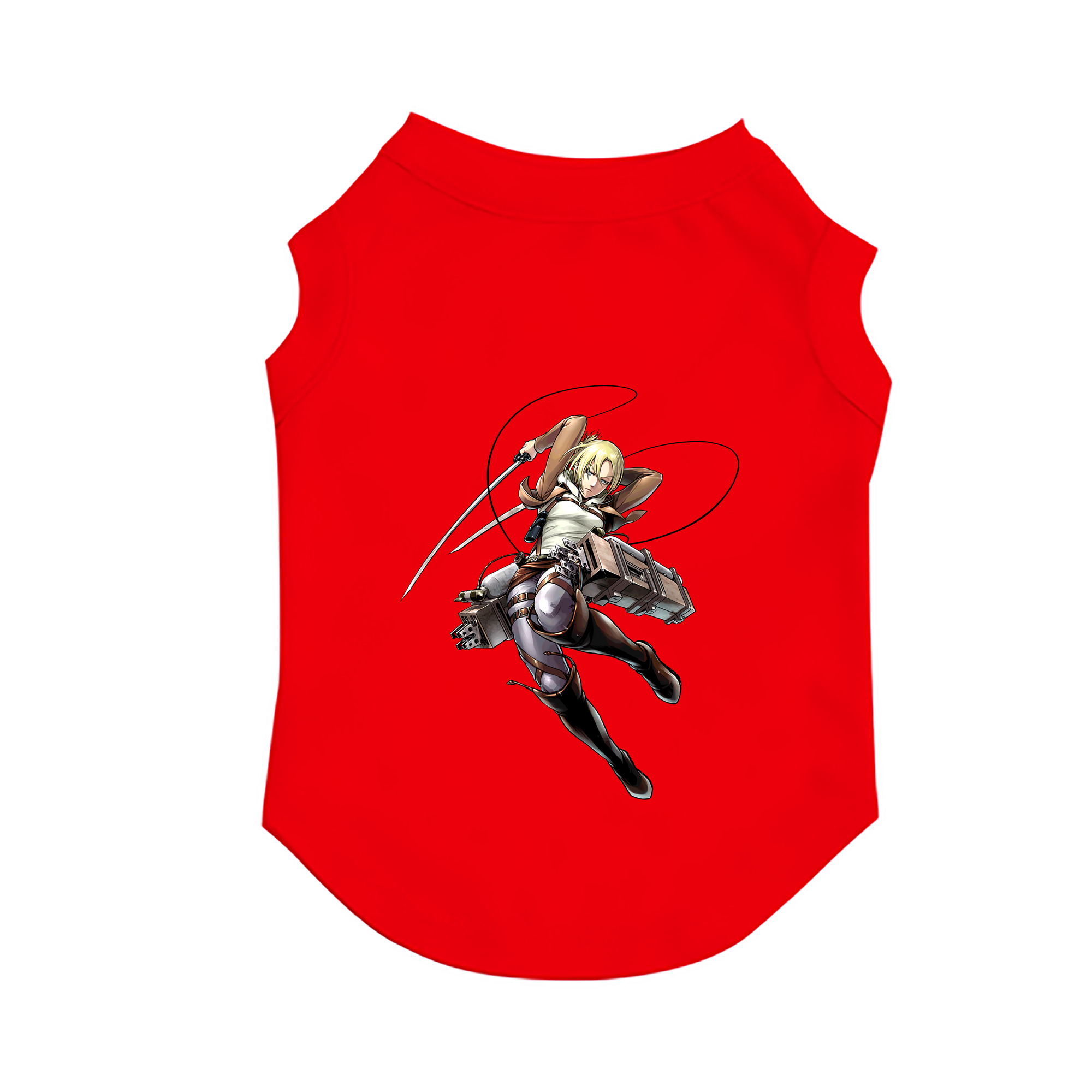 （画像用） 進撃の巨人 アニ・レオンハート Attack on Titan Annie Leonhart ペット用ベスト