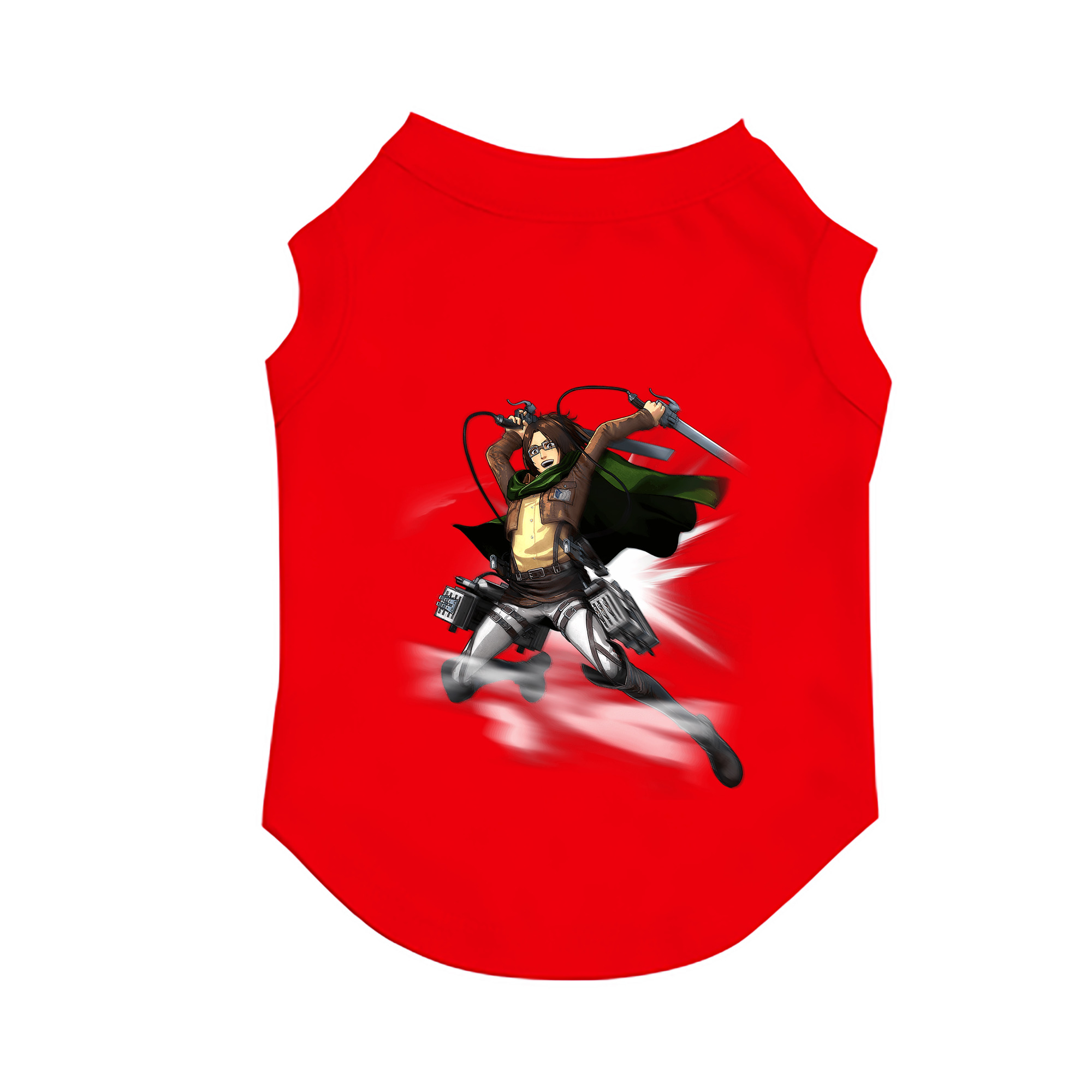 （画像用） 進撃の巨人 ハンジ·ゾエ Attack on Titan Hanji Zoe ペット用ベスト