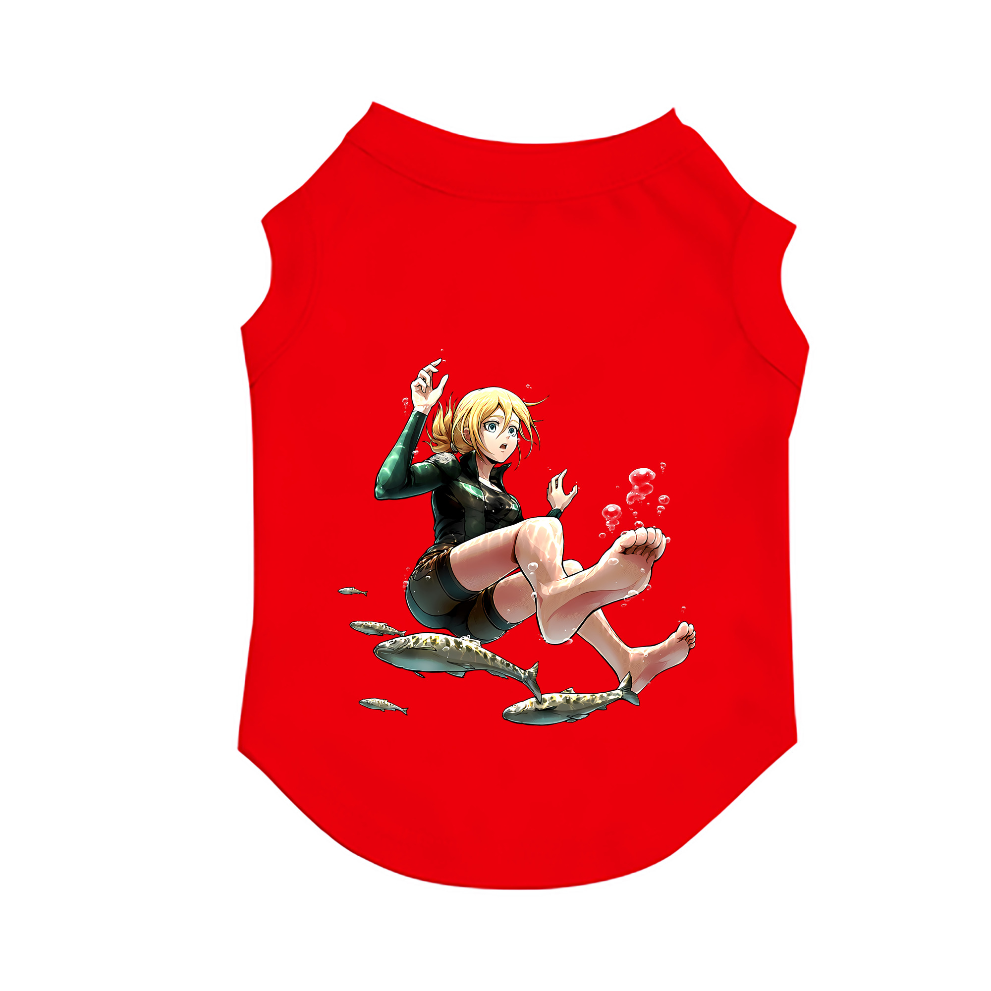 （画像用） 進撃の巨人 クリスタ·レンズ Attack on Titan Christa Lenz ペット用ベスト