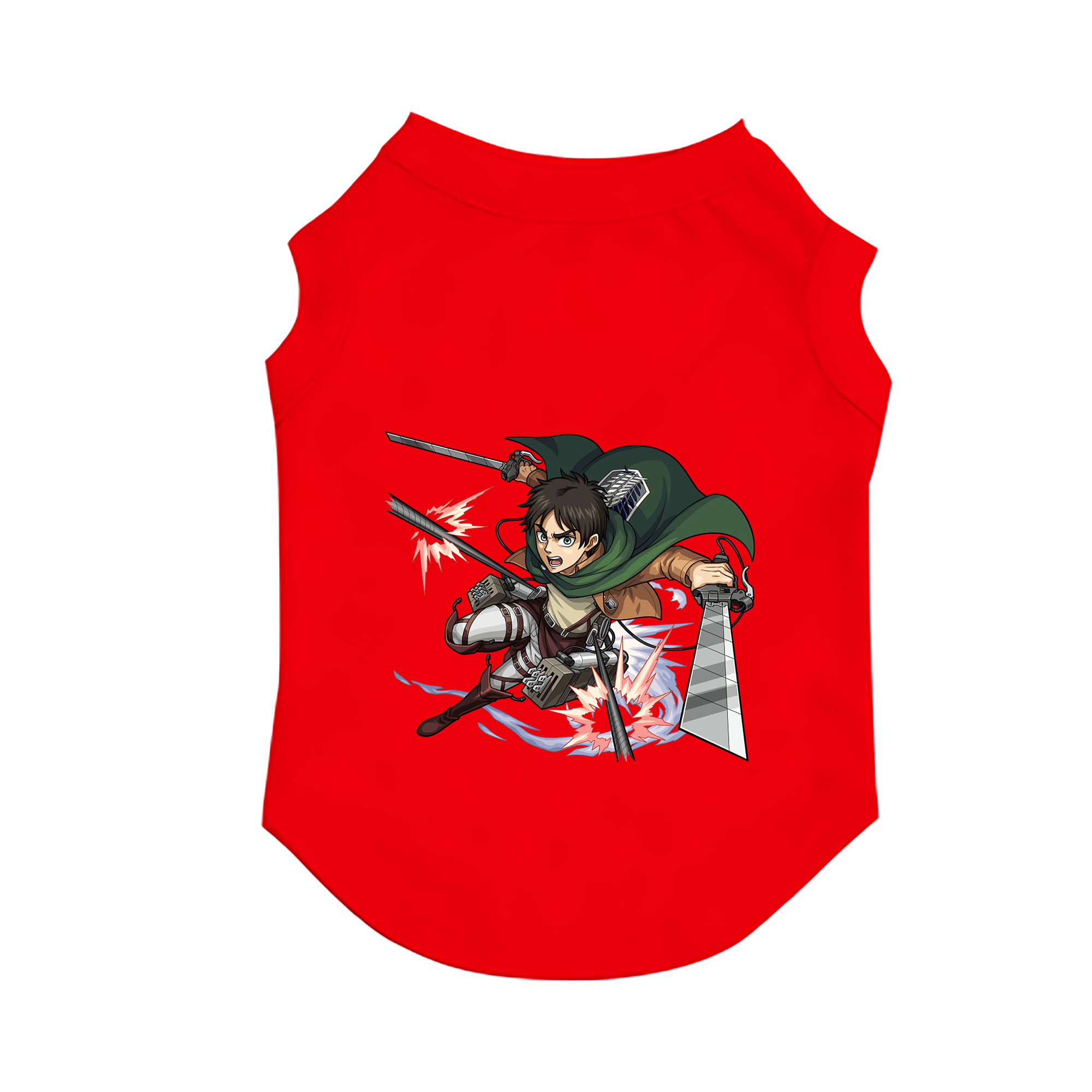 （画像用） 進撃の巨人 エレン･イェーガー Attack on Titan Eren Jäger ペット用ベスト