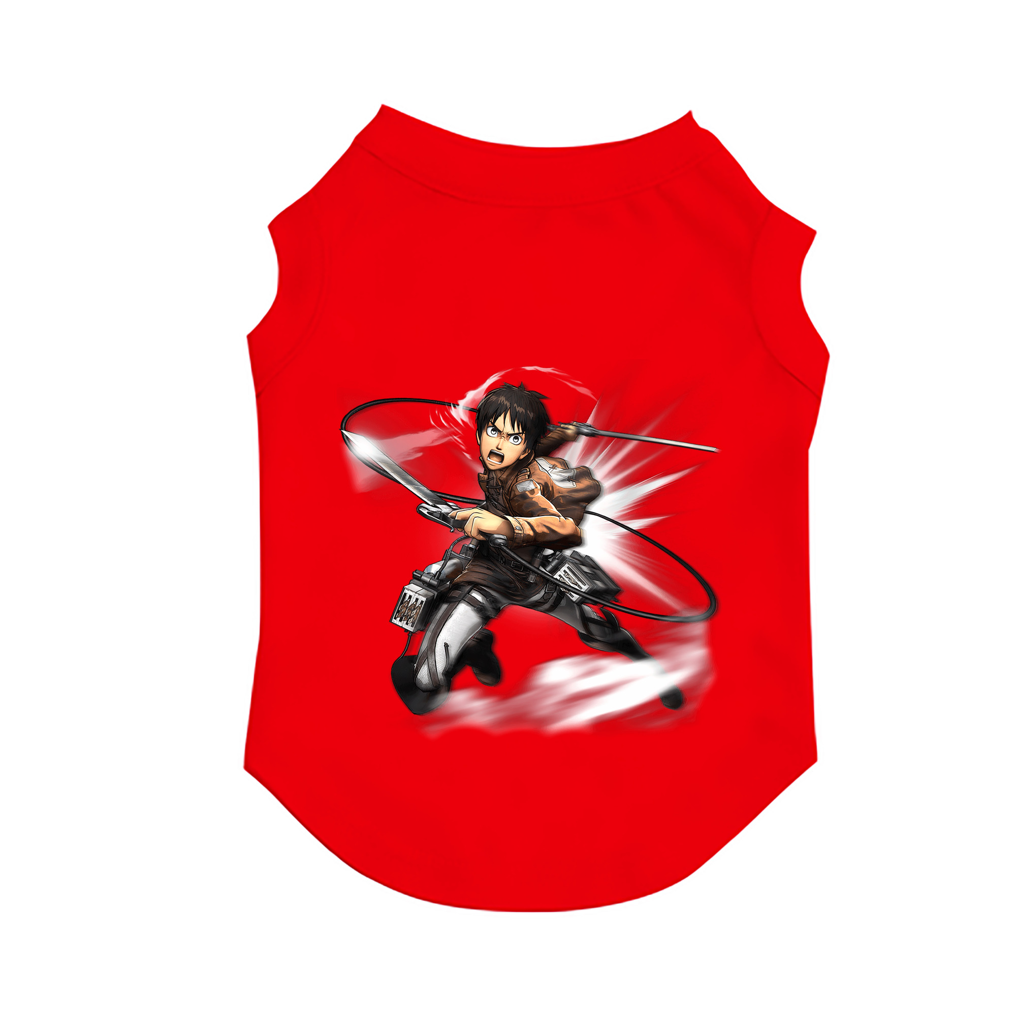 （画像用） 進撃の巨人 エレン･イェーガー Attack on Titan Eren Jäger ペット用ベスト