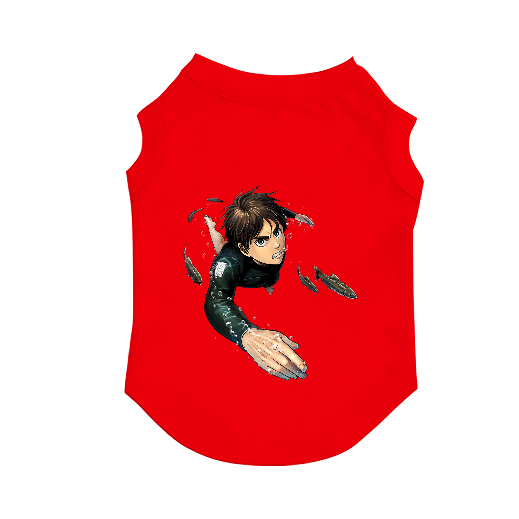 （画像用） 進撃の巨人 エレン･イェーガー Attack on Titan Eren Jäger ペット用ベスト