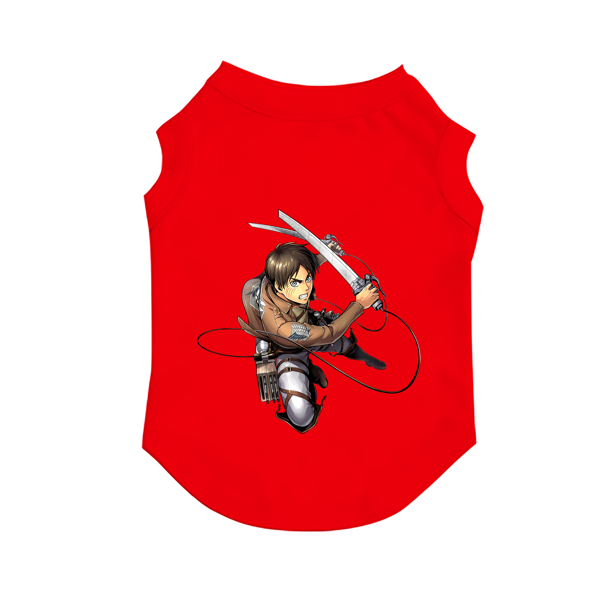 （画像用） 進撃の巨人 エレン･イェーガー Attack on Titan Eren Jäger ペット用ベスト