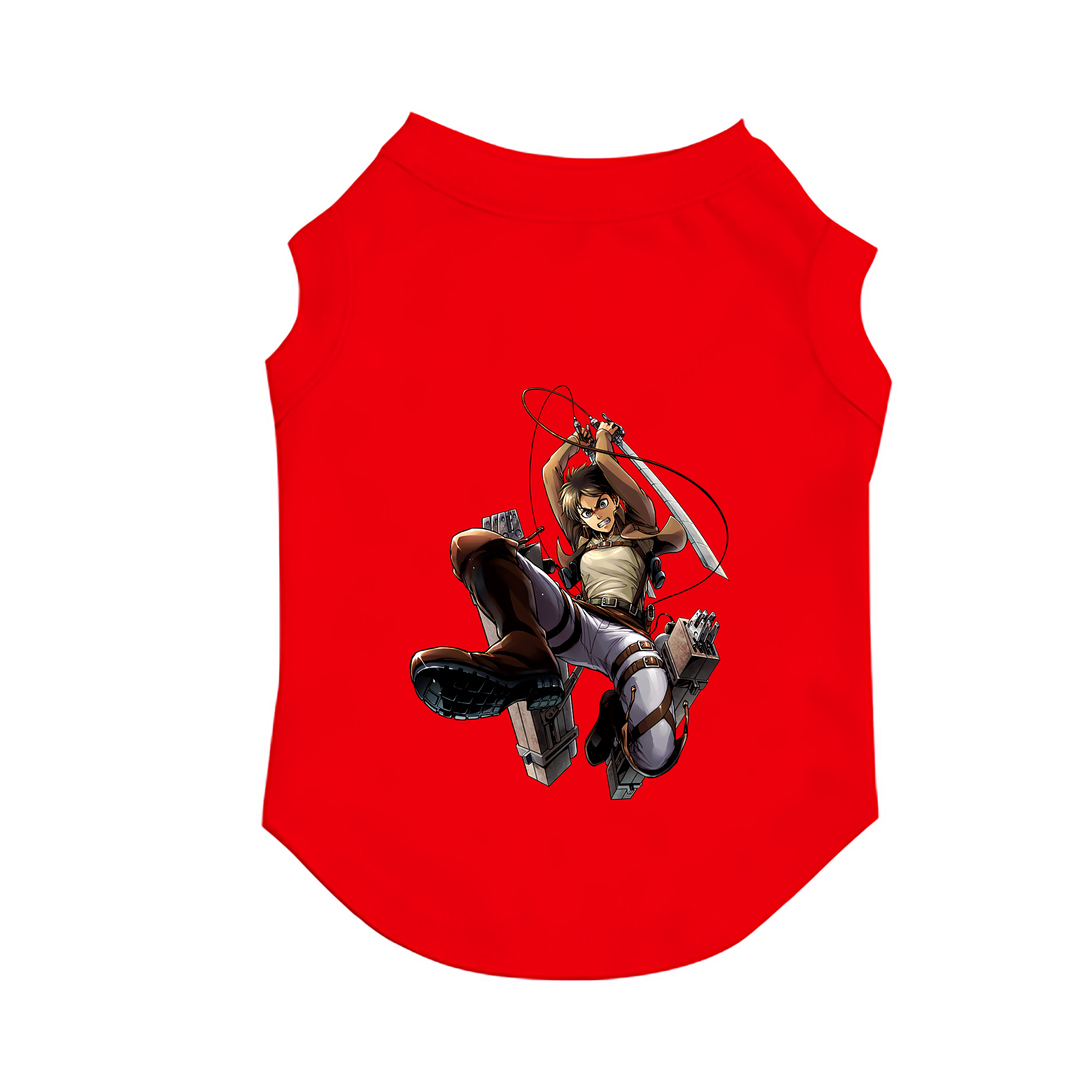（画像用） 進撃の巨人 エレン･イェーガー Attack on Titan Eren Jäger ペット用ベスト
