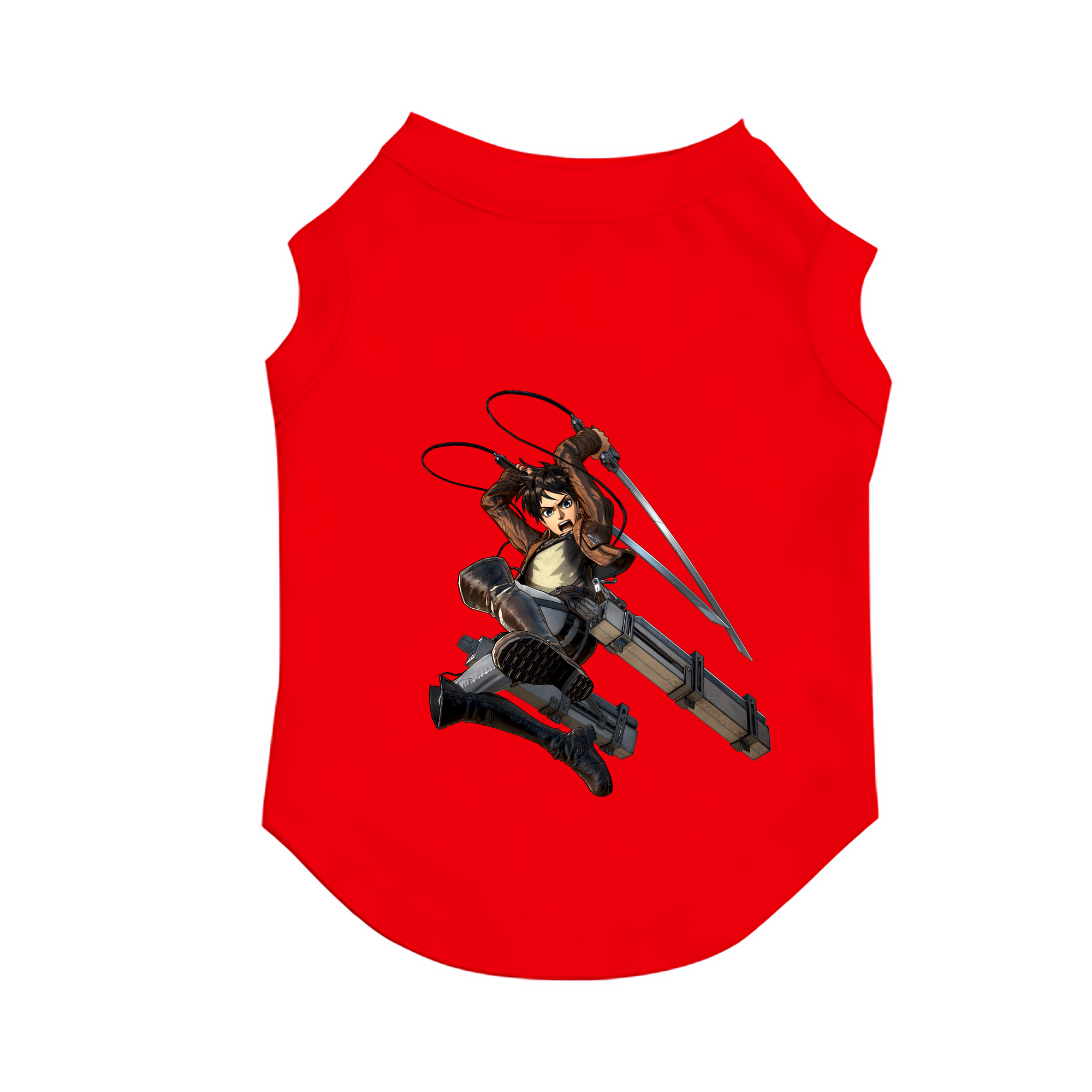 （画像用） 進撃の巨人 エレン･イェーガー Attack on Titan Eren Jäger ペット用ベスト