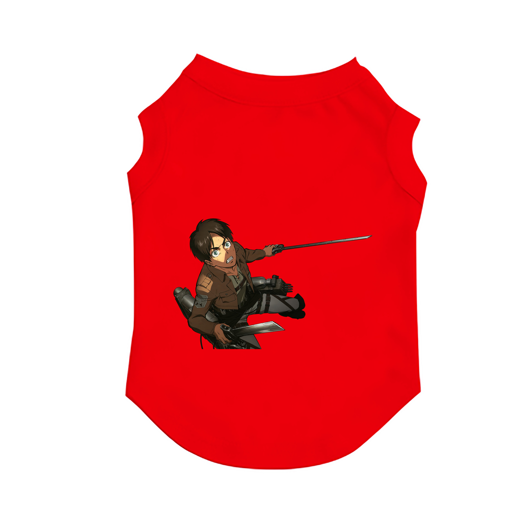 （画像用） 進撃の巨人 エレン･イェーガー Attack on Titan Eren Jäger ペット用ベスト
