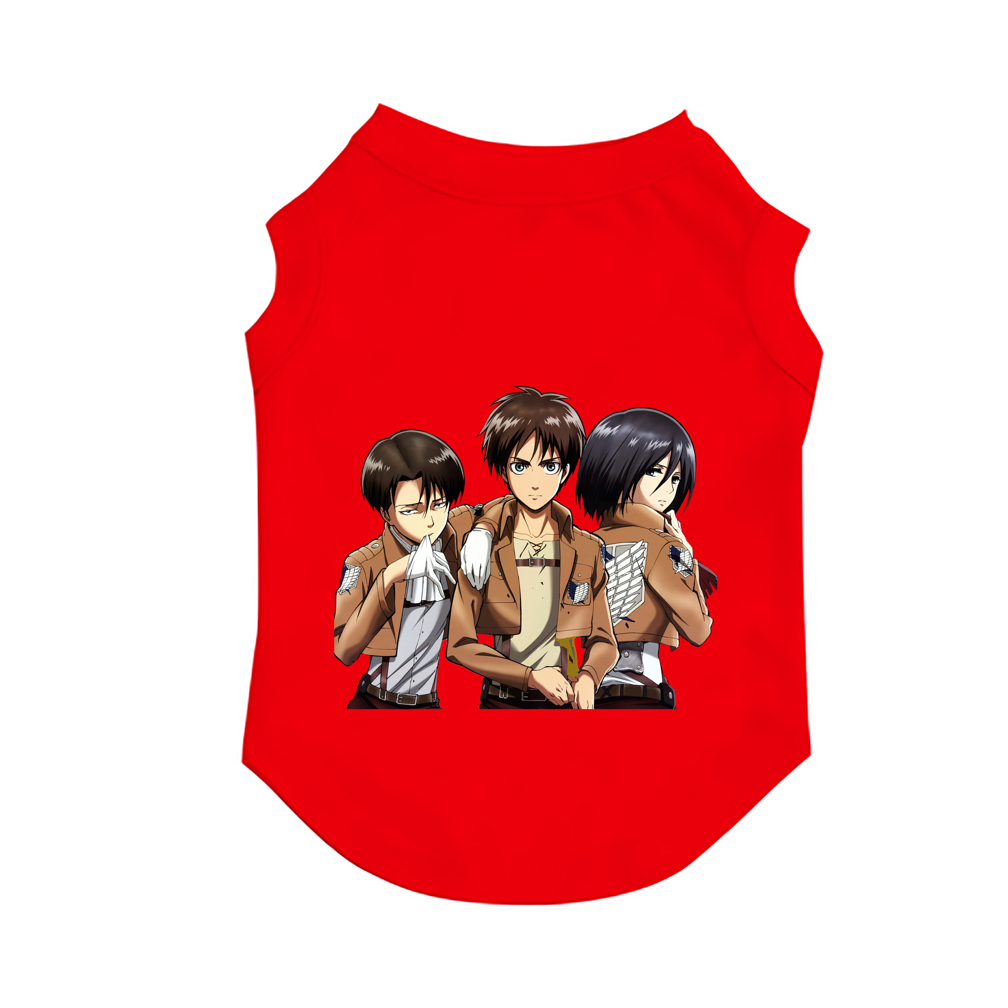 （画像用） 進撃の巨人 エレン･イェーガー Attack on Titan Eren Jäger ペット用ベスト
