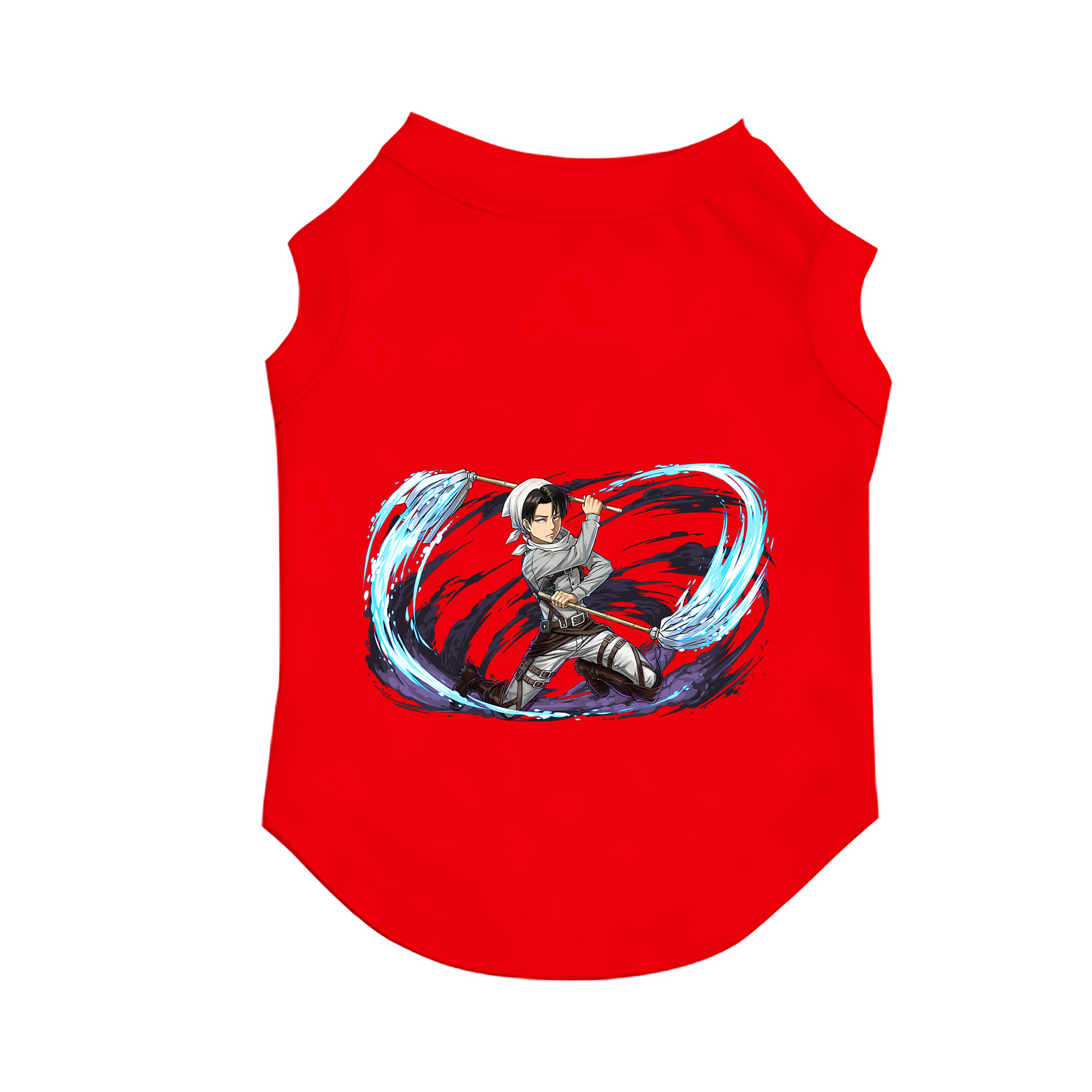（画像用） 進撃の巨人 リヴァイ·アッカーマン Attack on Titan Levi Ackerman ペット用ベスト
