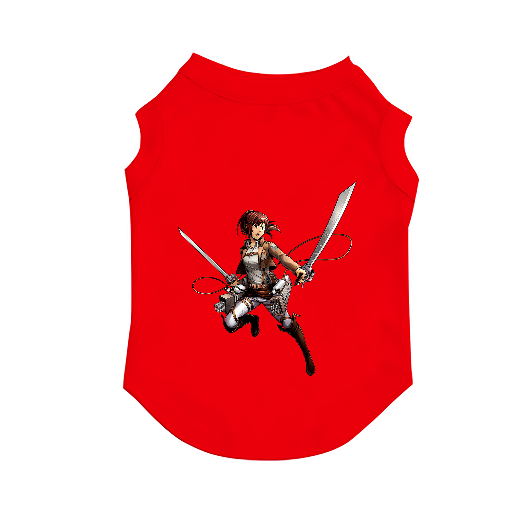 （画像用） 進撃の巨人 サシャ·ブラウス Attack on Titan Sasha Blaus ペット用ベスト