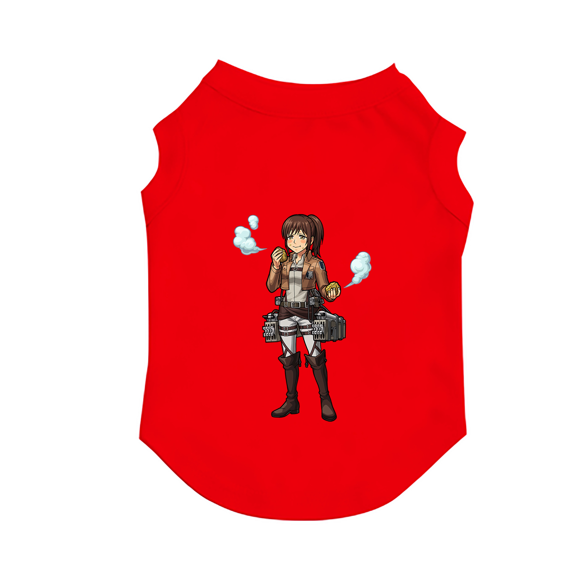 （画像用） 進撃の巨人 サシャ·ブラウス Attack on Titan Sasha Blaus ペット用ベスト