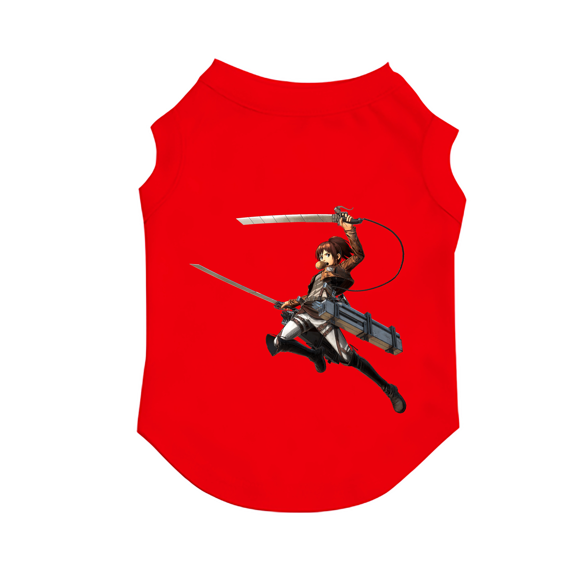 （画像用） 進撃の巨人 サシャ·ブラウス Attack on Titan Sasha Blaus ペット用ベスト