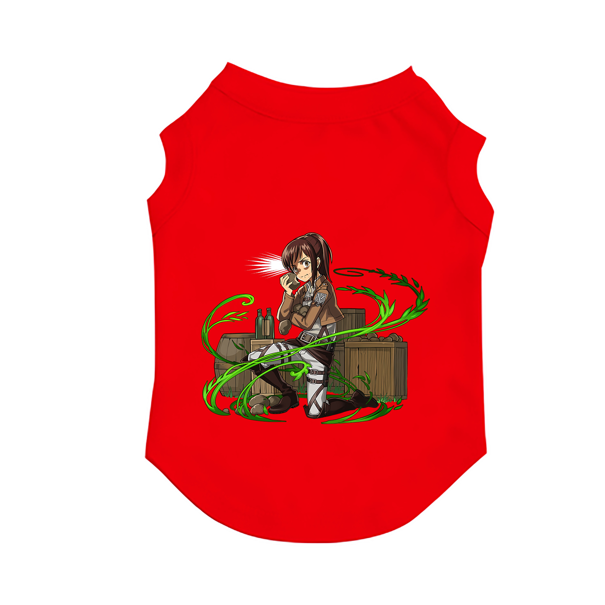 （画像用） 進撃の巨人 サシャ·ブラウス Attack on Titan Sasha Blaus ペット用ベスト