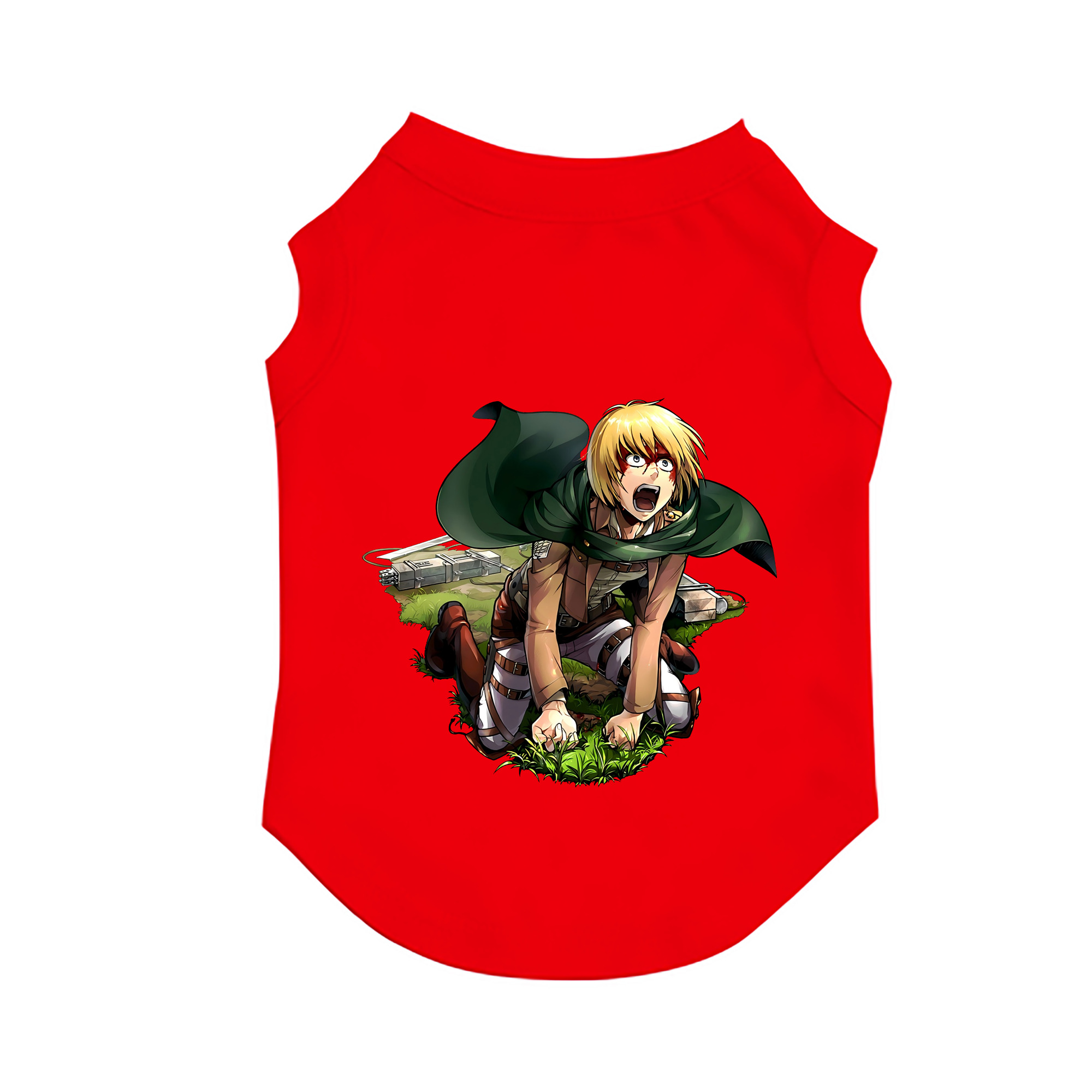 （画像用） 進撃の巨人 アルミン·アルレルト Attack on Titan Armin Arlert ペット用ベスト