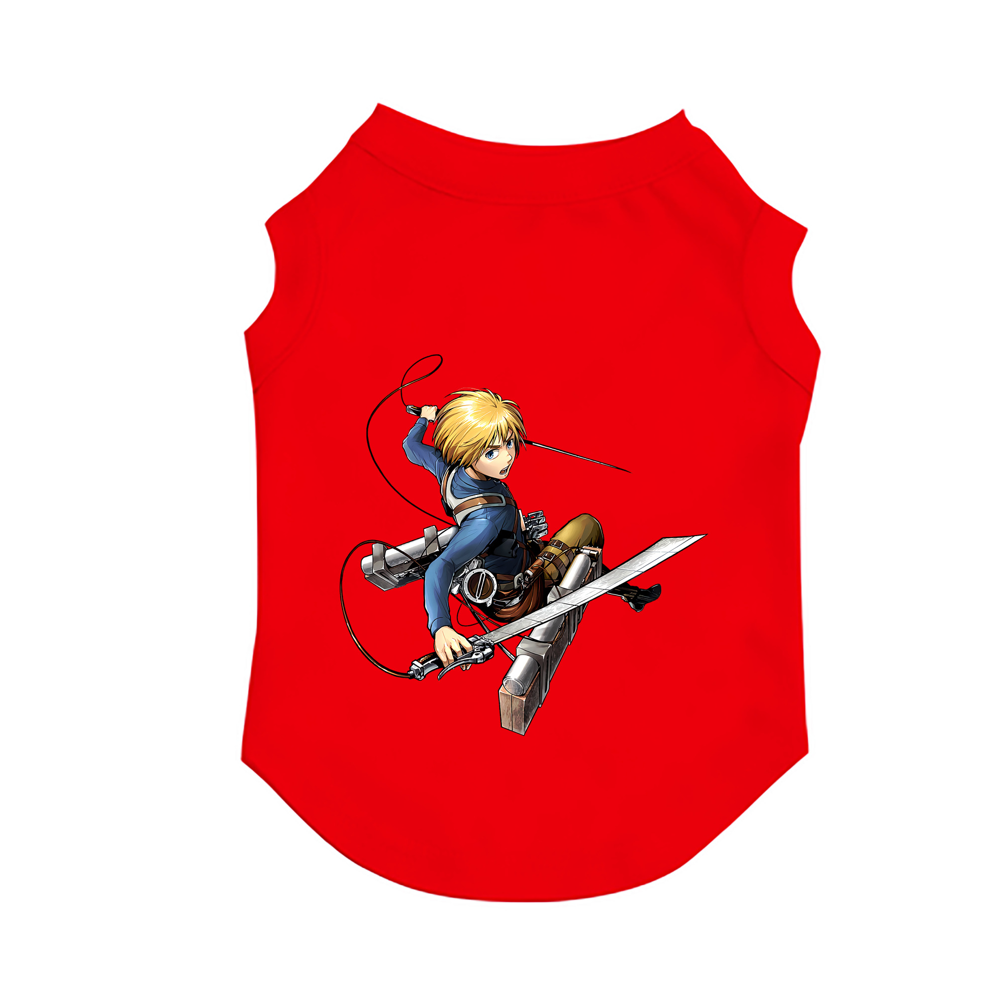 （画像用） 進撃の巨人 アルミン·アルレルト Attack on Titan Armin Arlert ペット用ベスト