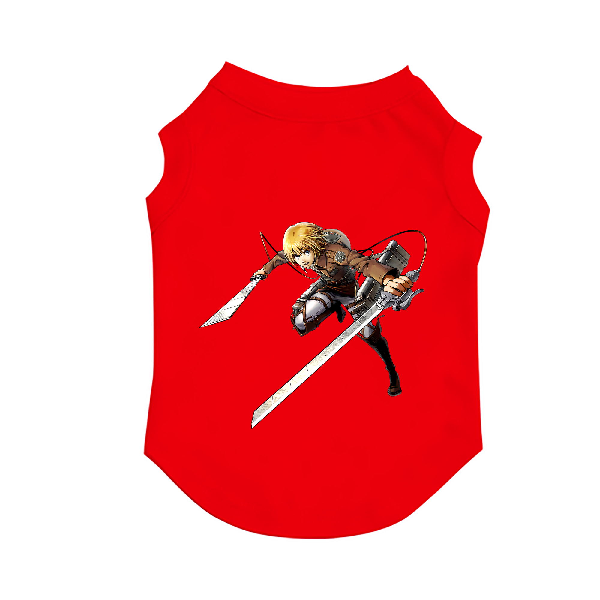 （画像用） 進撃の巨人 アルミン·アルレルト Attack on Titan Armin Arlert ペット用ベスト