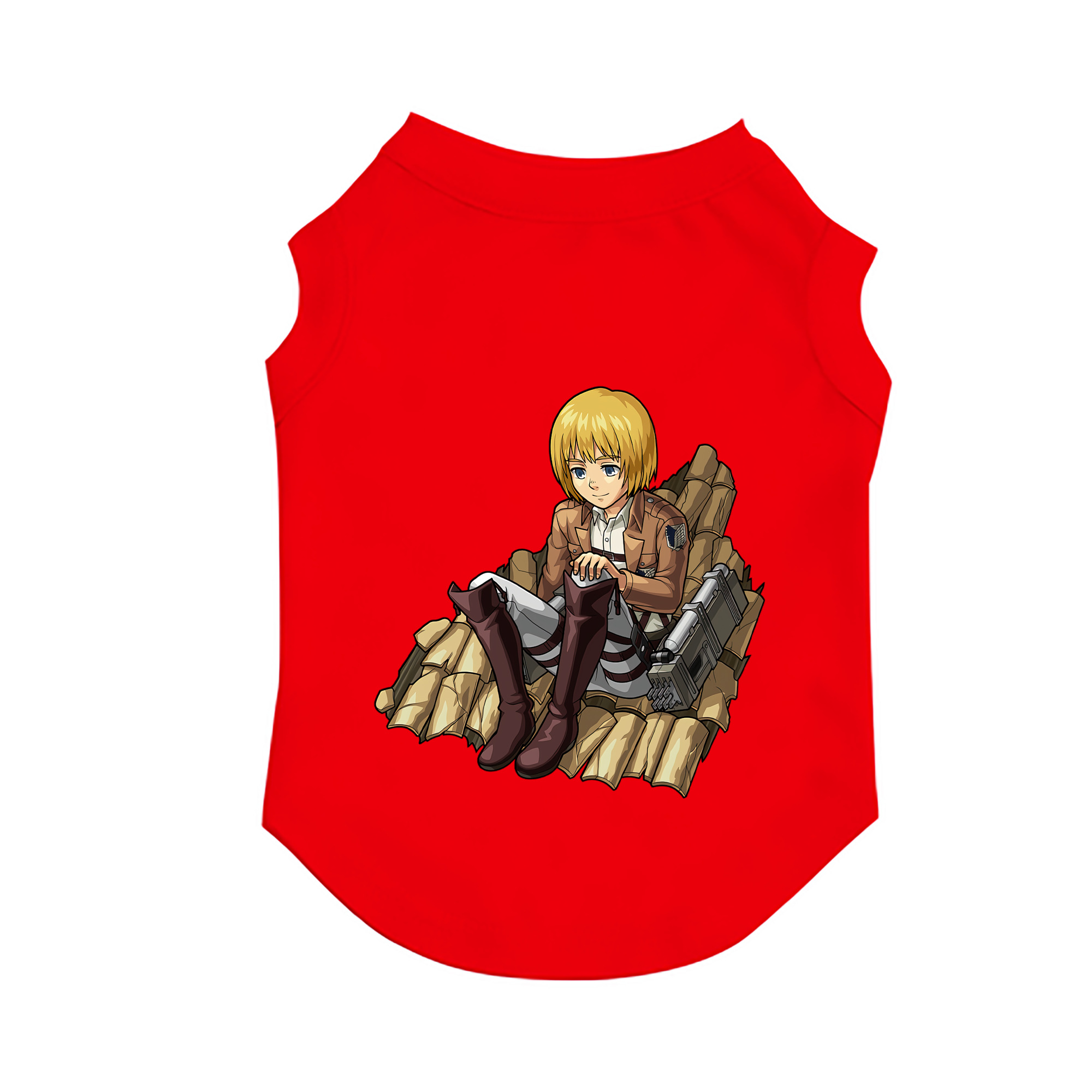 （画像用） 進撃の巨人 アルミン·アルレルト Attack on Titan Armin Arlert ペット用ベスト