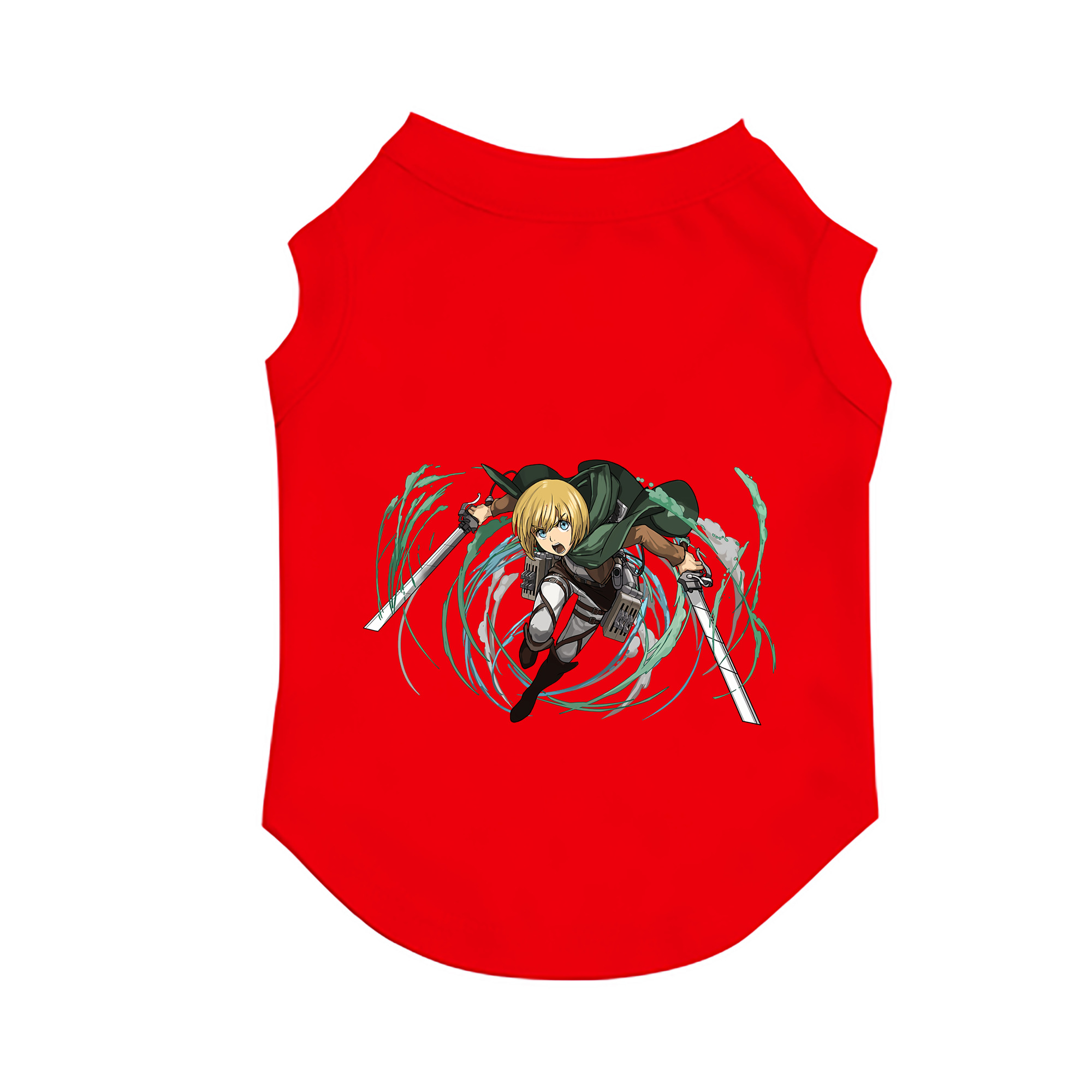 （画像用） 進撃の巨人 アルミン·アルレルト Attack on Titan Armin Arlert ペット用ベスト
