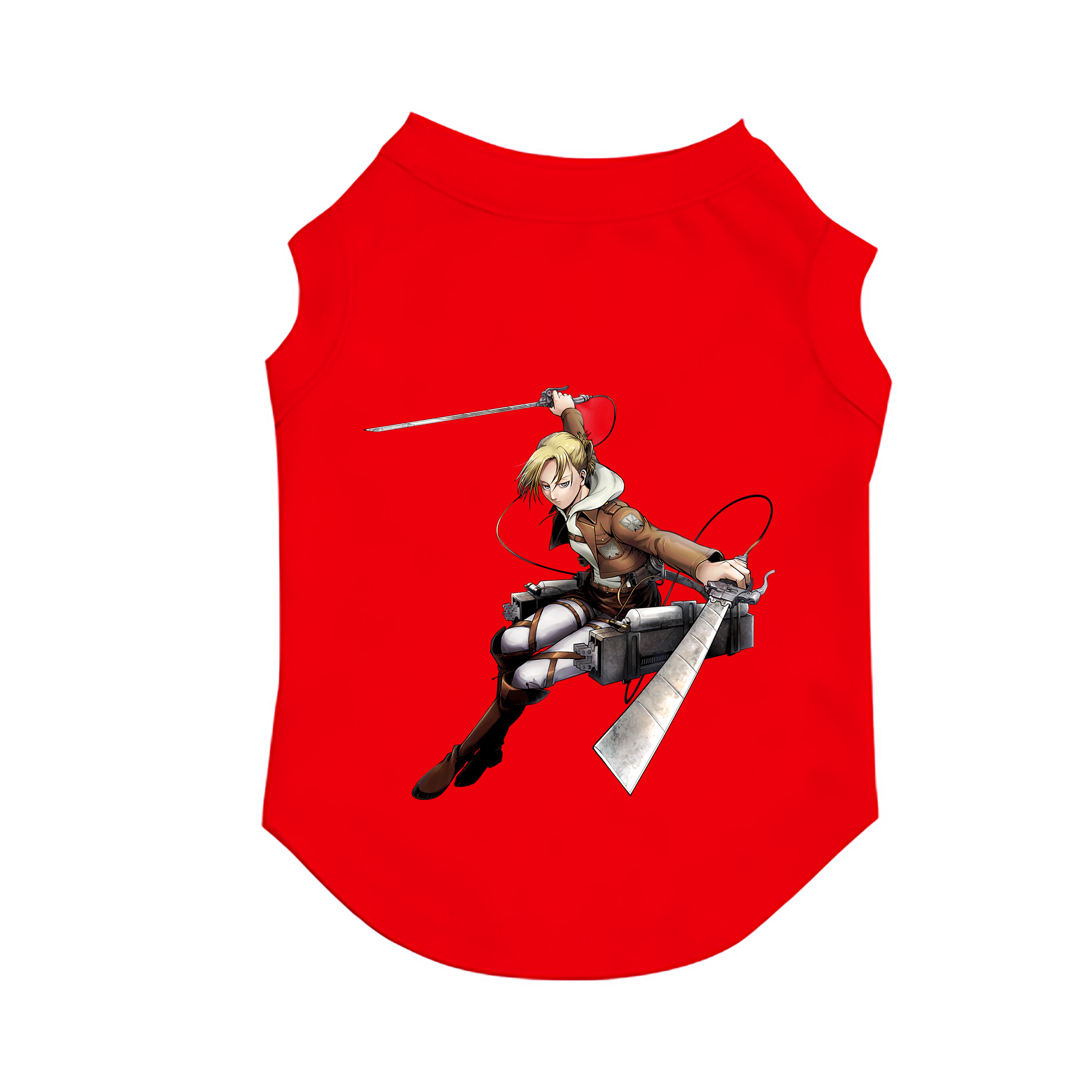 （画像用） 進撃の巨人 アニ・レオンハート Attack on Titan Annie Leonhart ペット用ベスト