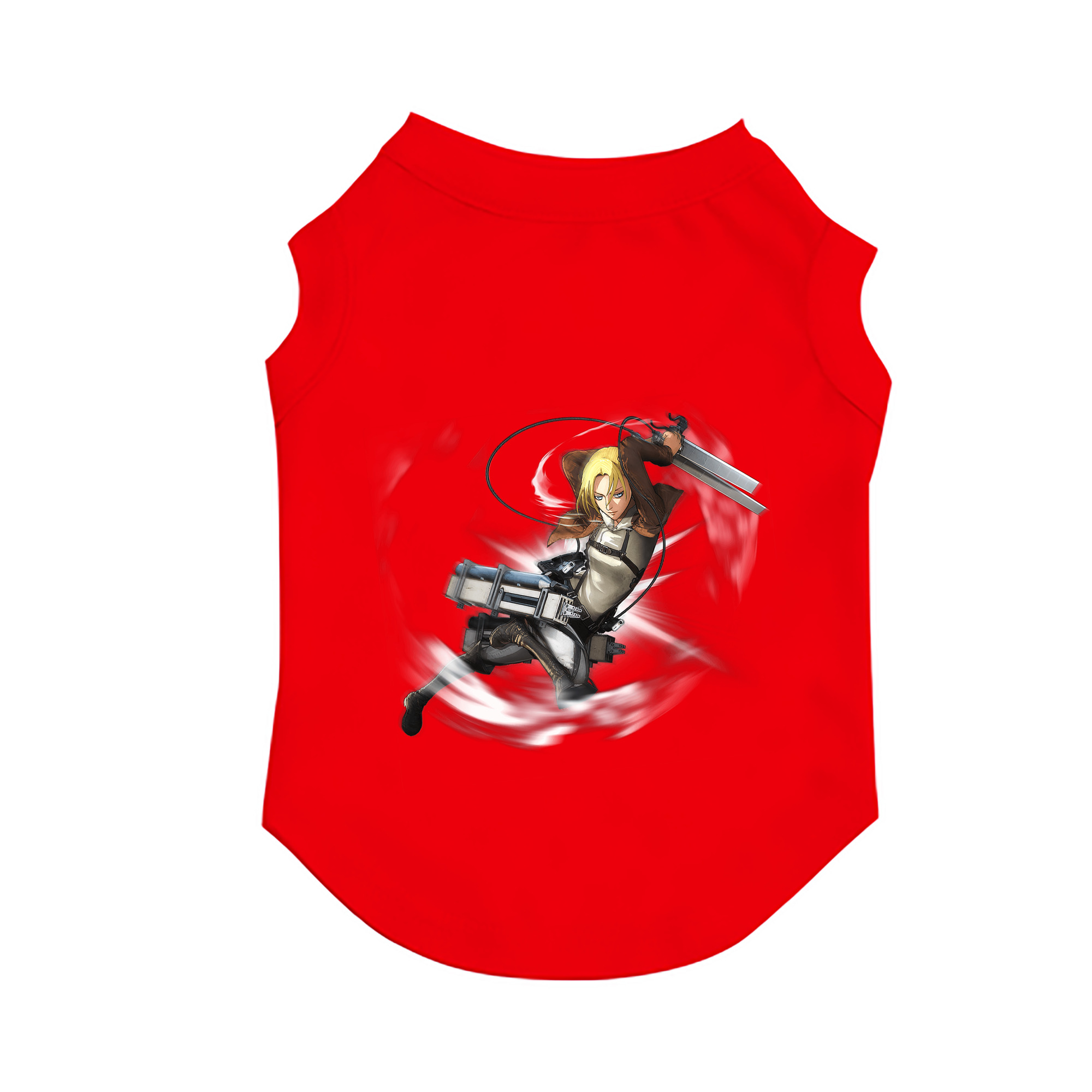 （画像用） 進撃の巨人 アニ・レオンハート Attack on Titan Annie Leonhart ペット用ベスト