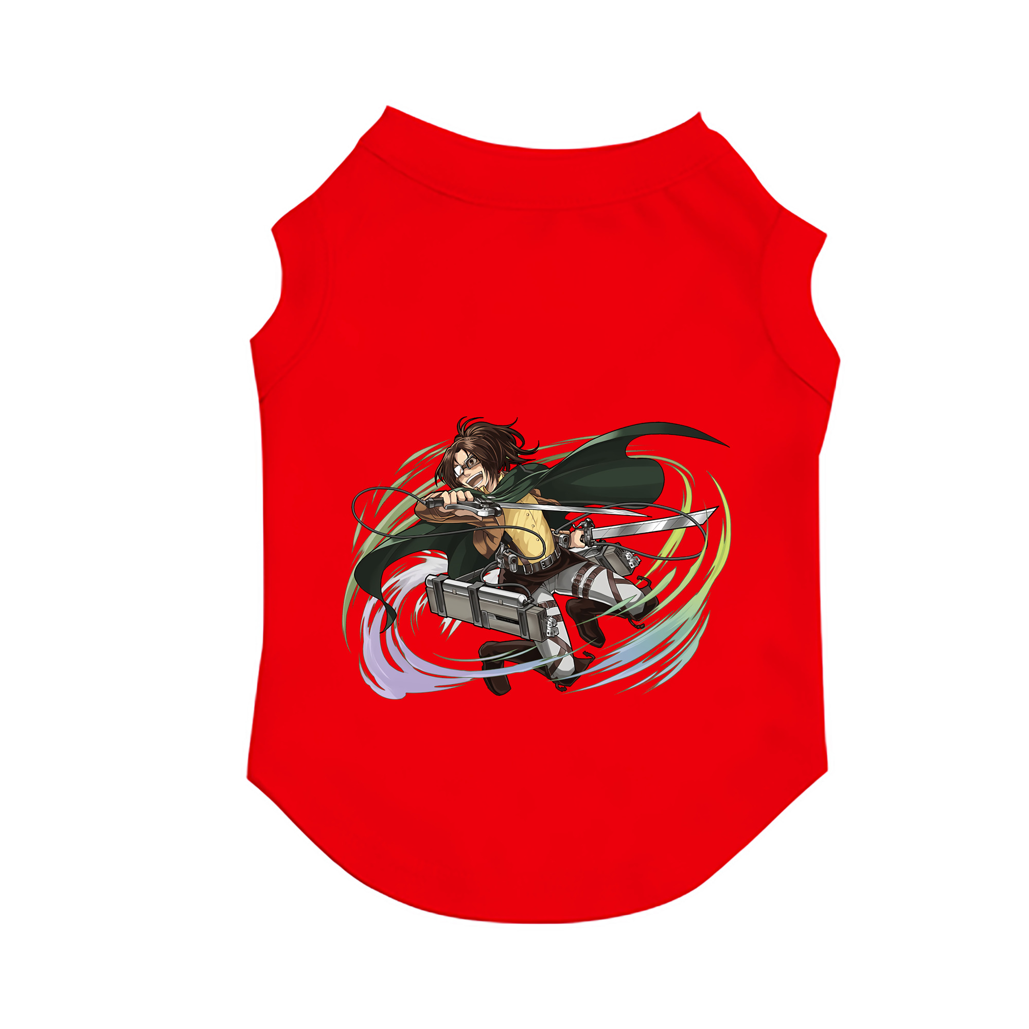 （画像用） 進撃の巨人 ハンジ·ゾエ Attack on Titan Hanji Zoe ペット用ベスト