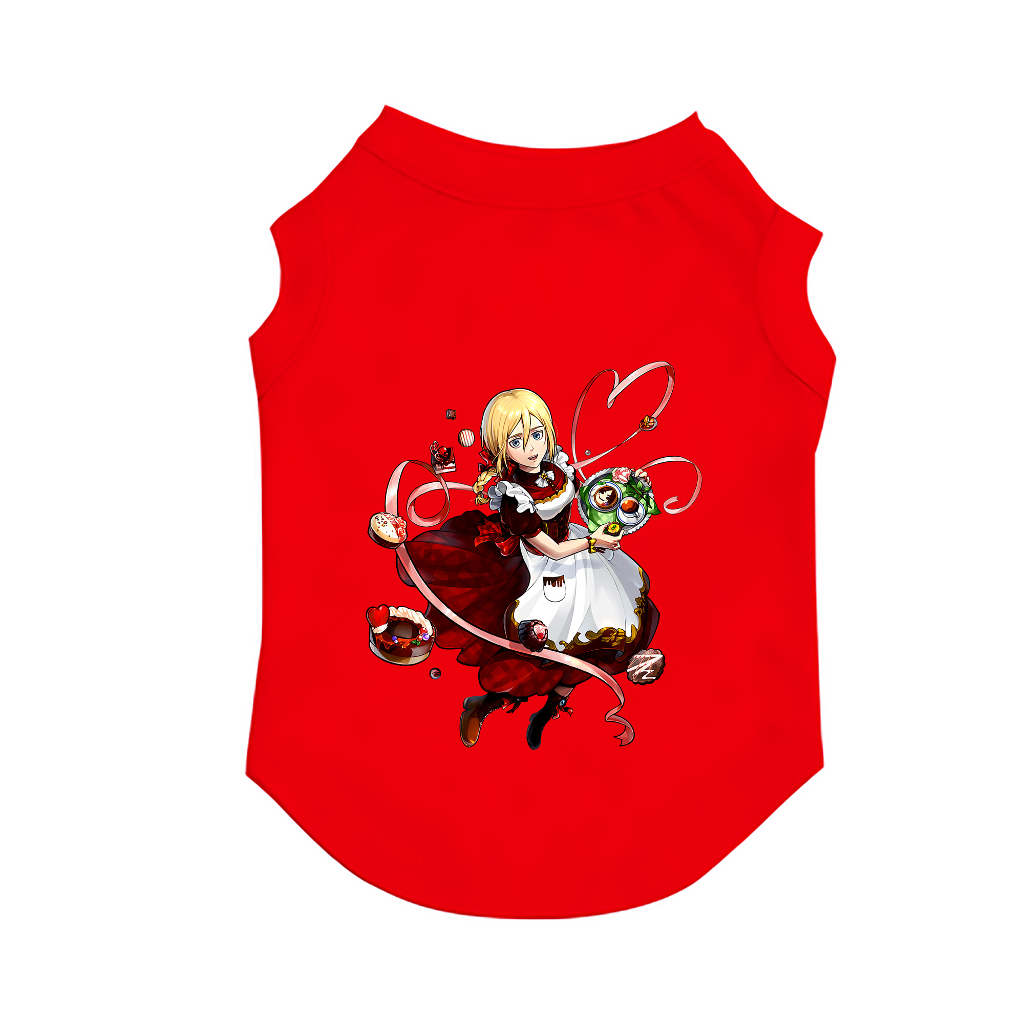 （画像用） 進撃の巨人 クリスタ·レンズ Attack on Titan Christa Lenz ペット用ベスト