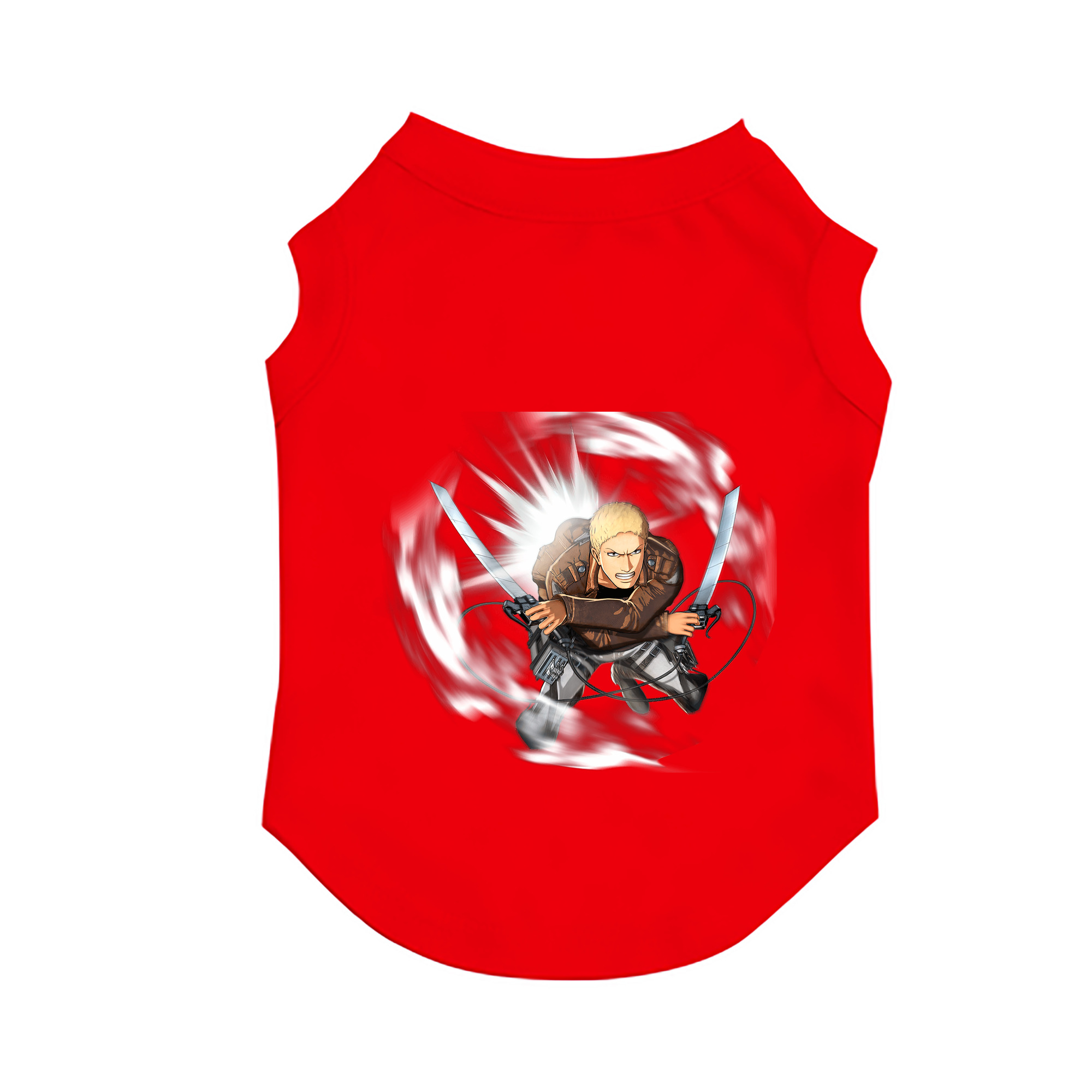 （画像用） 進撃の巨人 ライナー・ブラウン Attack on Titan Reiner Braun ペット用ベスト