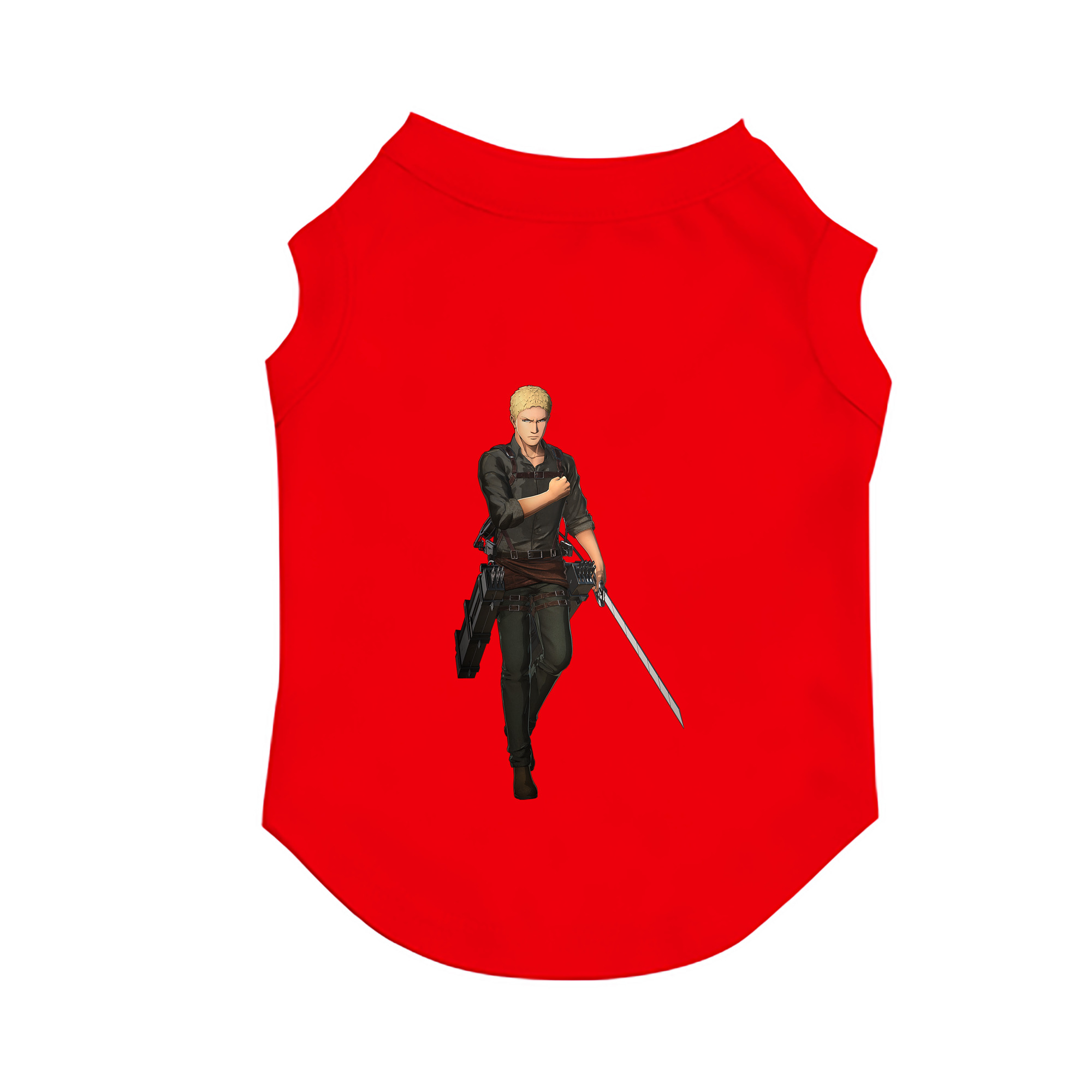 （画像用） 進撃の巨人 ライナー・ブラウン Attack on Titan Reiner Braun ペット用ベスト