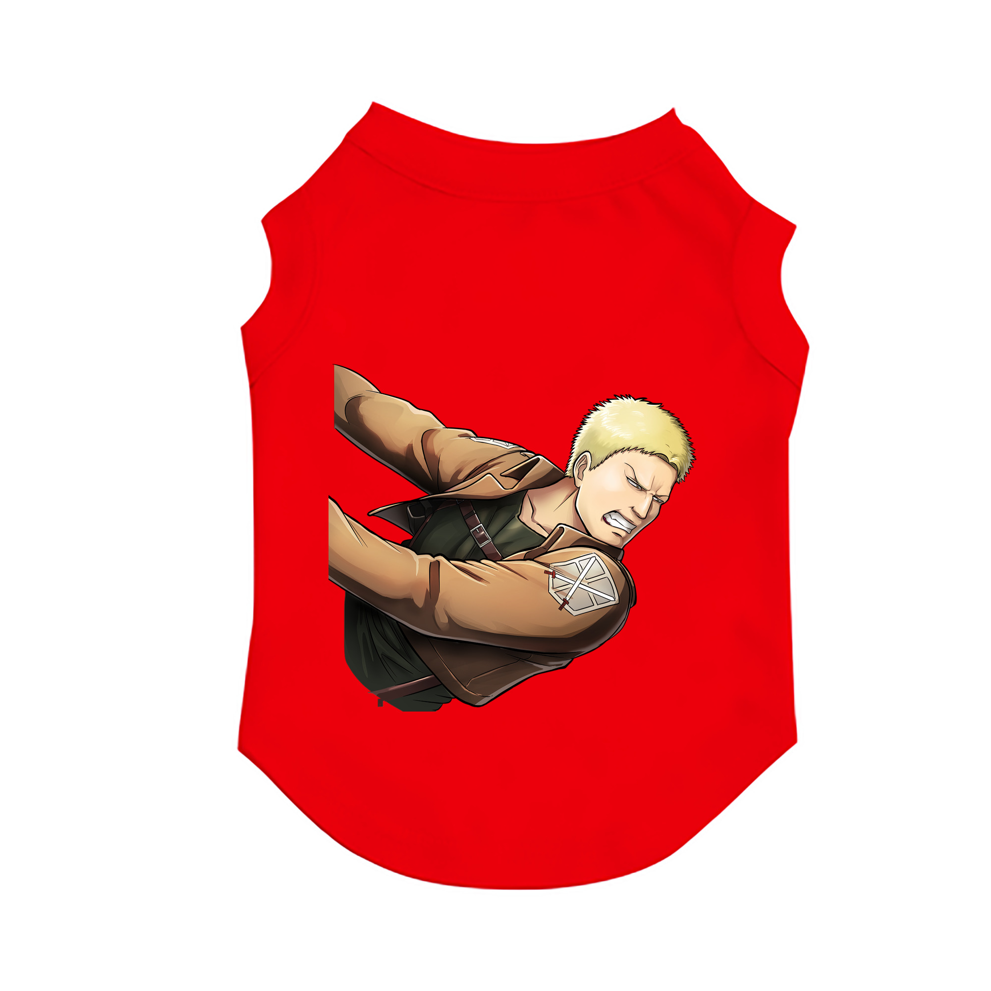 （画像用） 進撃の巨人 ライナー・ブラウン Attack on Titan Reiner Braun ペット用ベスト
