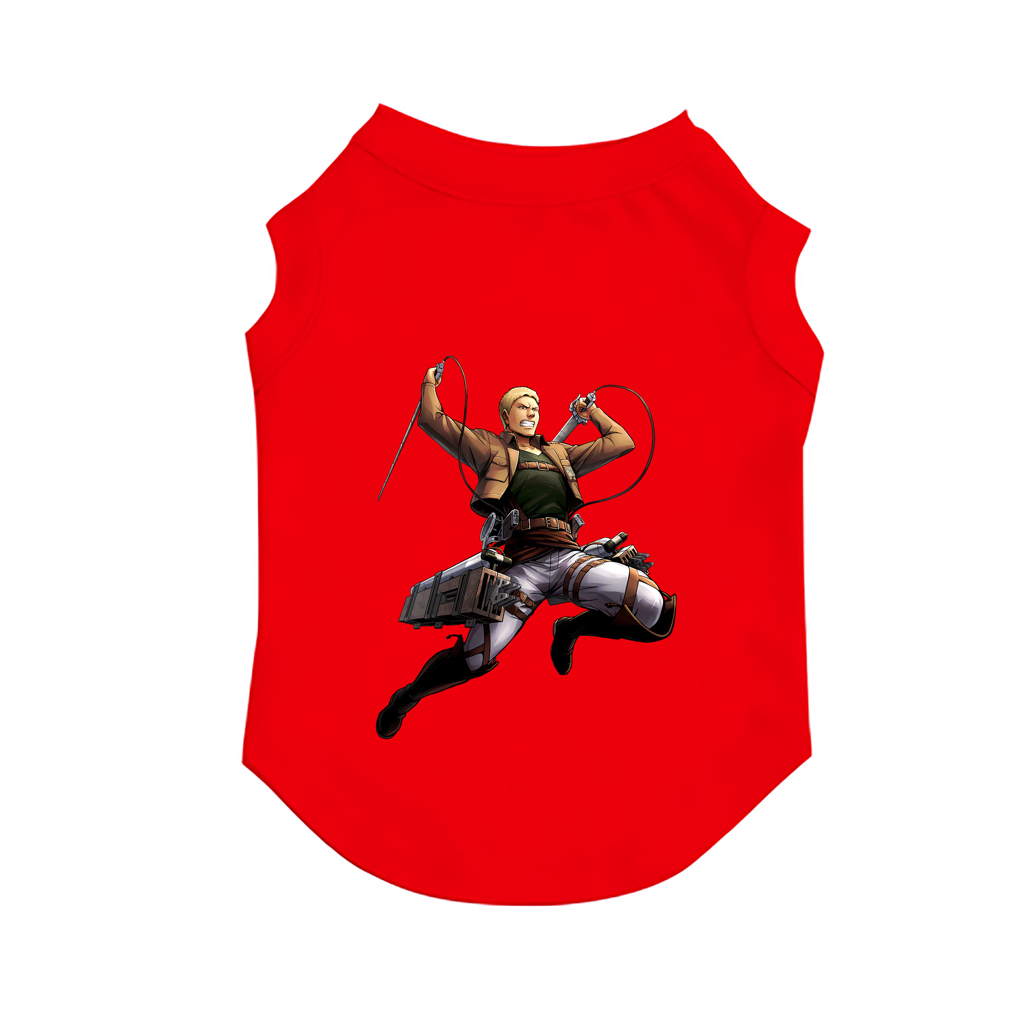 （画像用） 進撃の巨人 ライナー・ブラウン Attack on Titan Reiner Braun ペット用ベスト