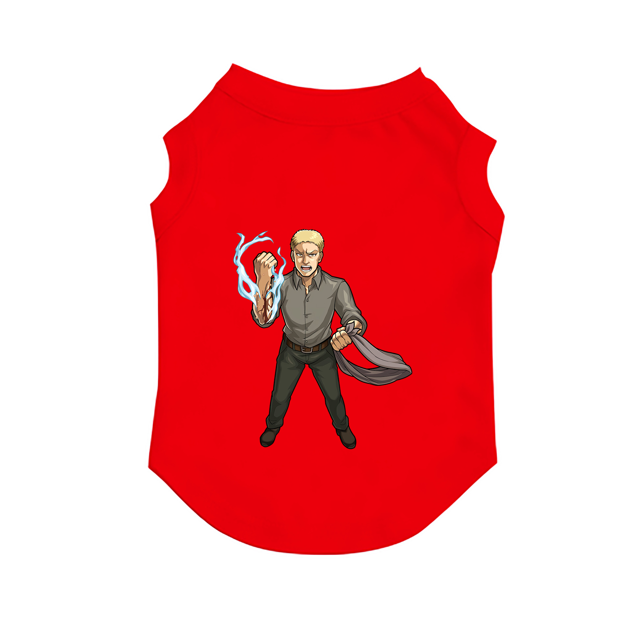 （画像用） 進撃の巨人 ライナー・ブラウン Attack on Titan Reiner Braun ペット用ベスト