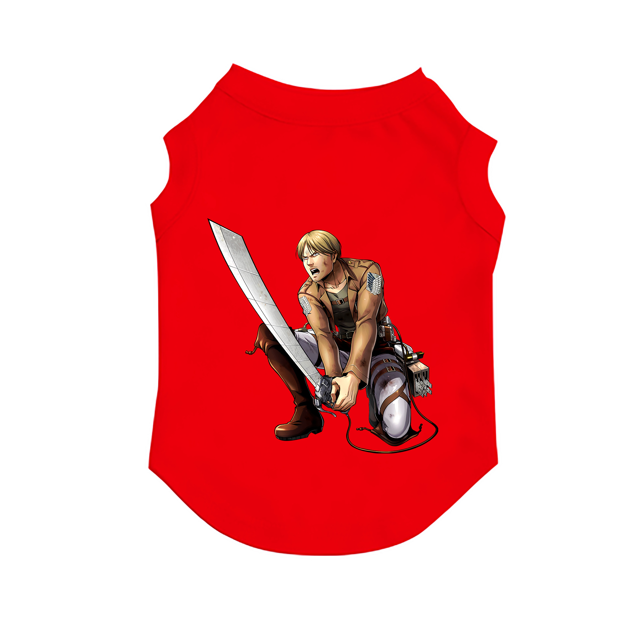（画像用） 進撃の巨人 ミケ·ザカリアス Attack on Titan Mike Zakarius ペット用ベスト