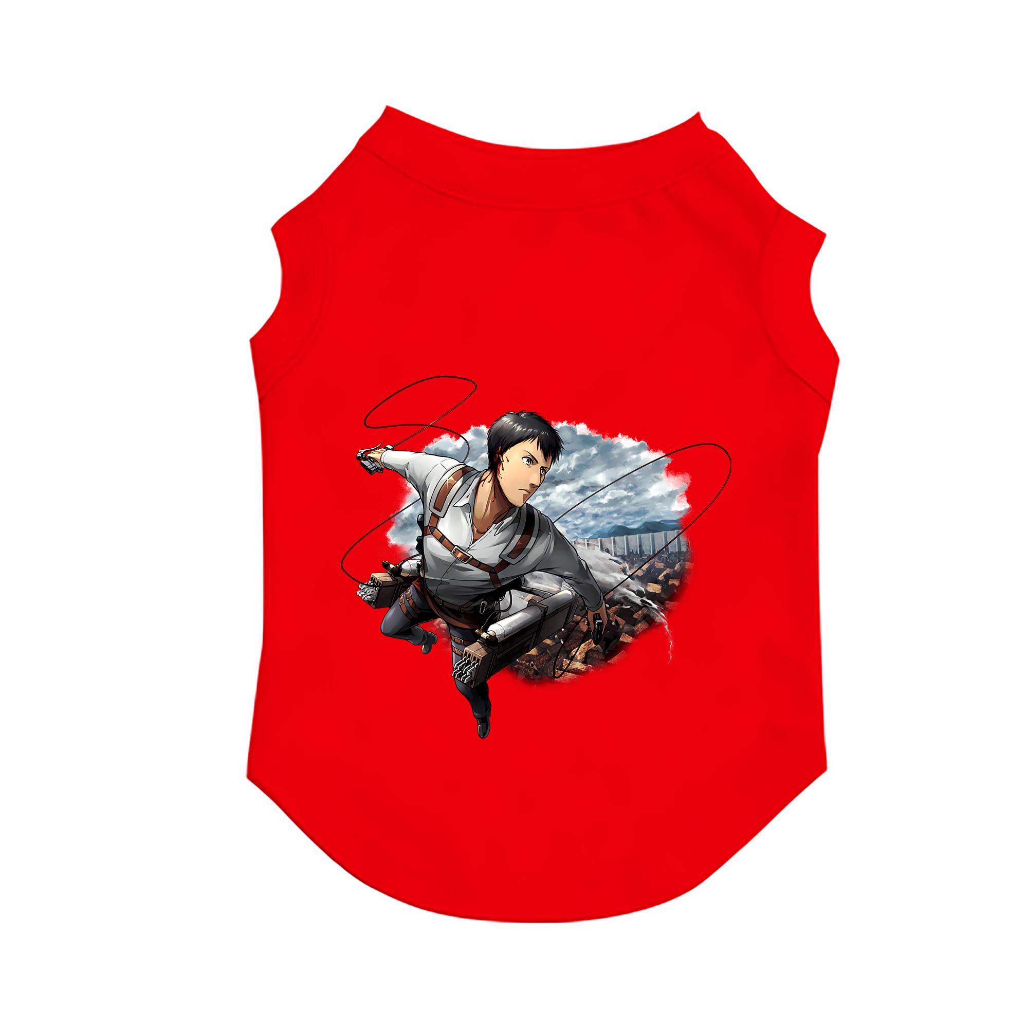 （画像用） 進撃の巨人 ベルトルト・フーバー Attack on Titan Bertholdt Hoover ペット用ベスト