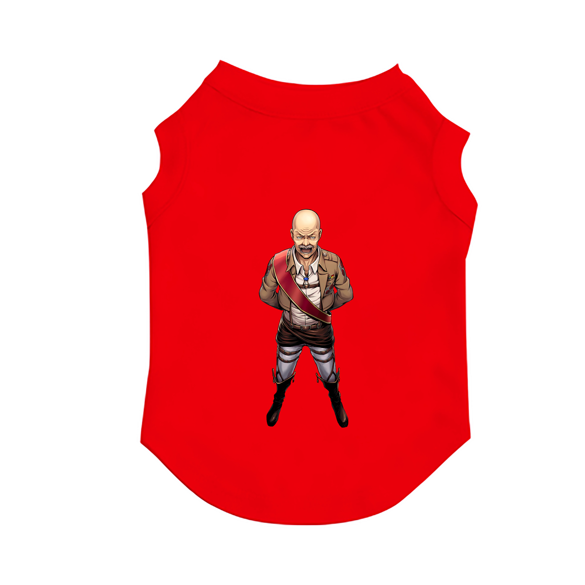 （画像用） 進撃の巨人 ドット·ピクシス Attack on Titan Dot Pixis ペット用ベスト