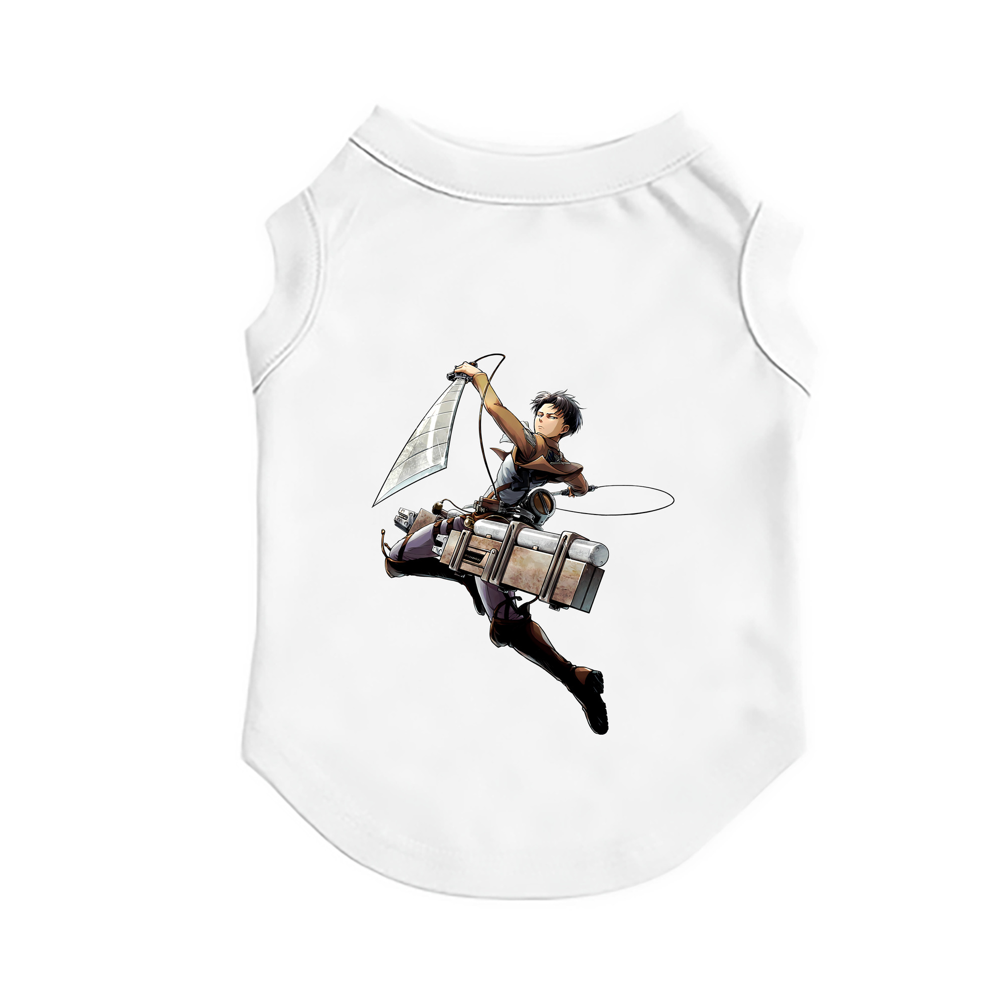 （画像用） 進撃の巨人 リヴァイ·アッカーマン Attack on Titan Levi Ackerman ペット用ベスト