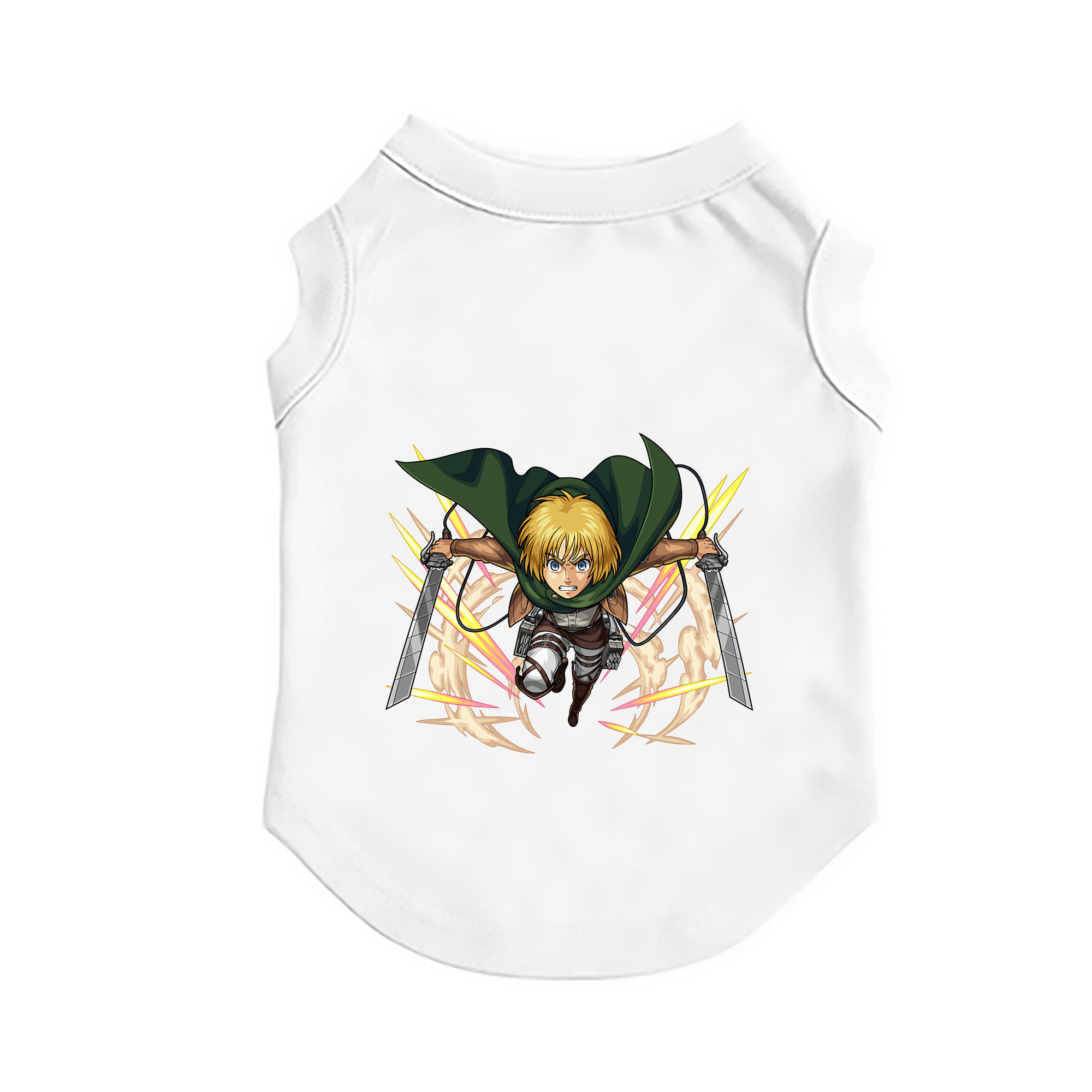 （画像用） 進撃の巨人 アルミン·アルレルト Attack on Titan Armin Arlert ペット用ベスト