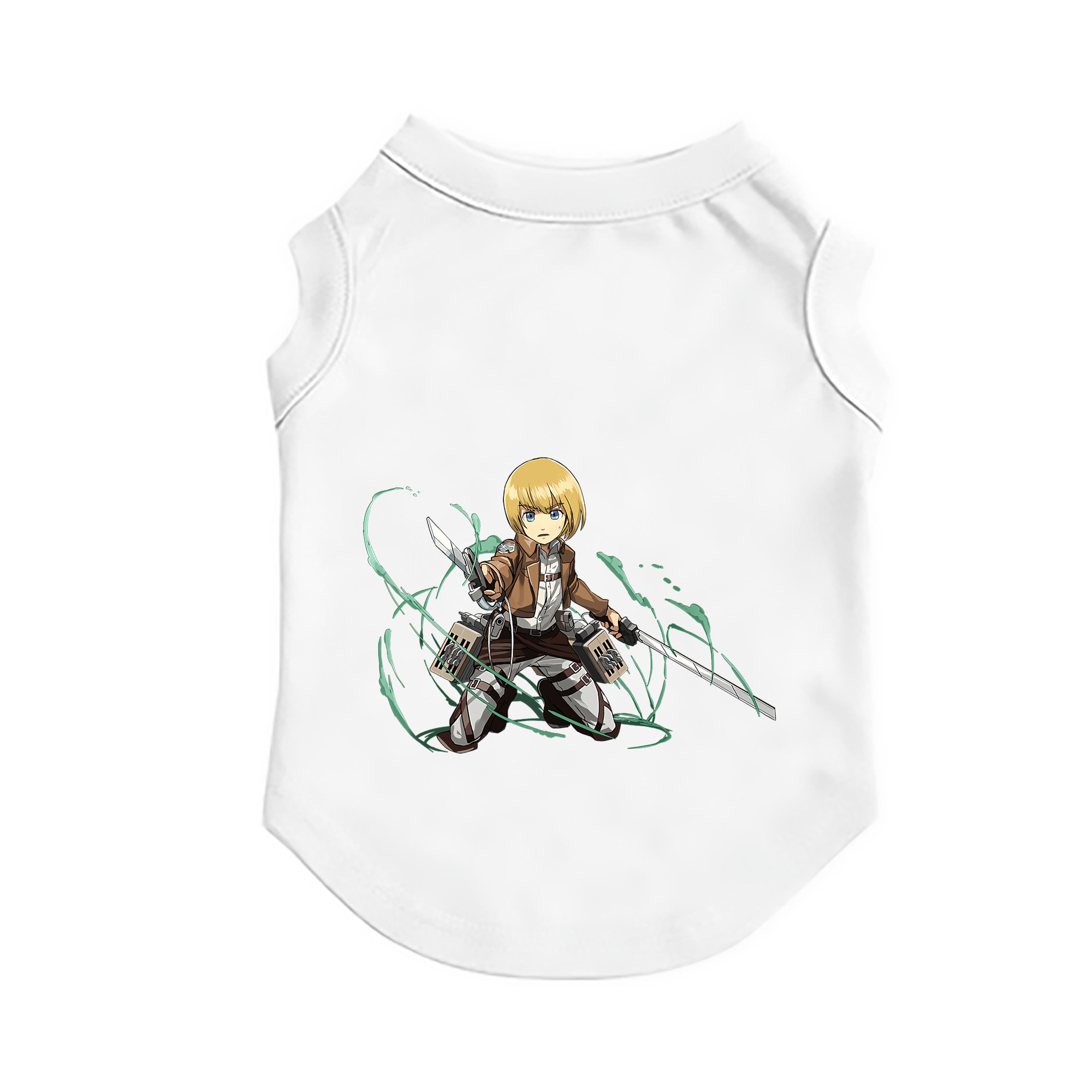 （画像用） 進撃の巨人 アルミン·アルレルト Attack on Titan Armin Arlert ペット用ベスト
