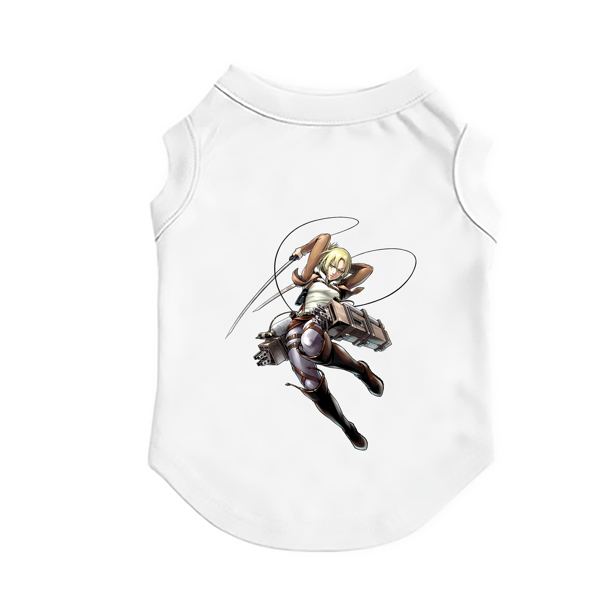 （画像用） 進撃の巨人 アニ・レオンハート Attack on Titan Annie Leonhart ペット用ベスト