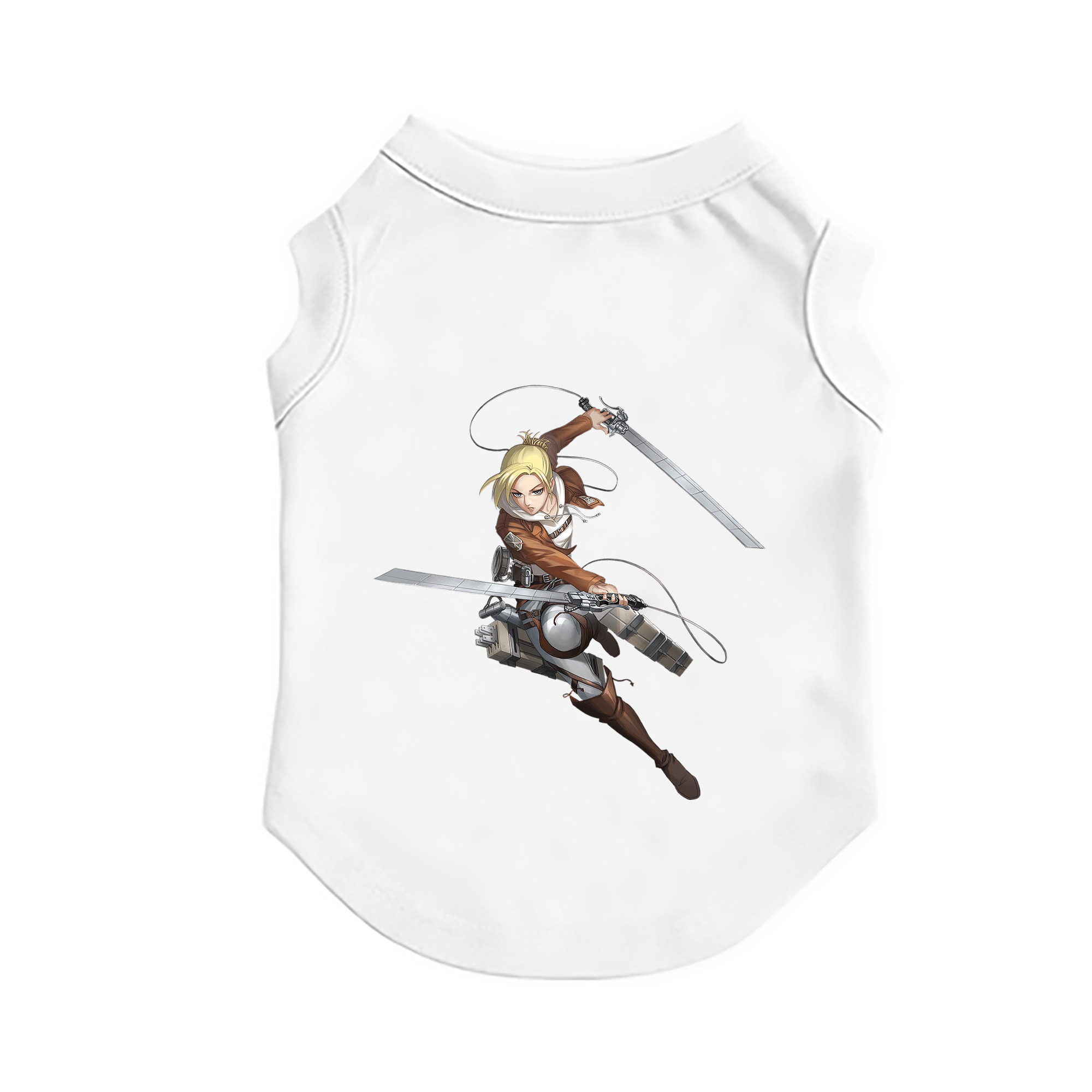 （画像用） 進撃の巨人 アニ・レオンハート Attack on Titan Annie Leonhart ペット用ベスト