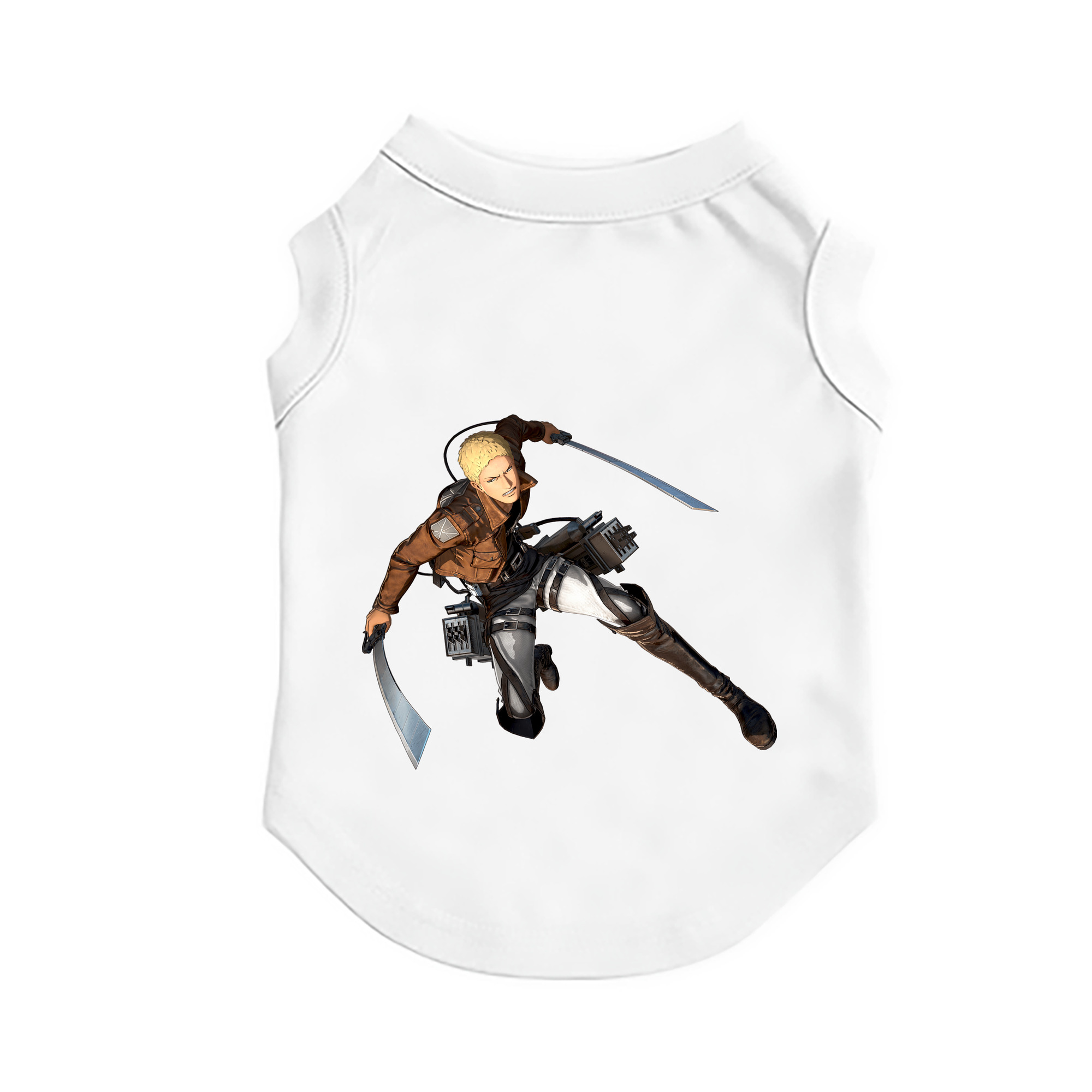 （画像用） 進撃の巨人 ライナー・ブラウン Attack on Titan Reiner Braun ペット用ベスト