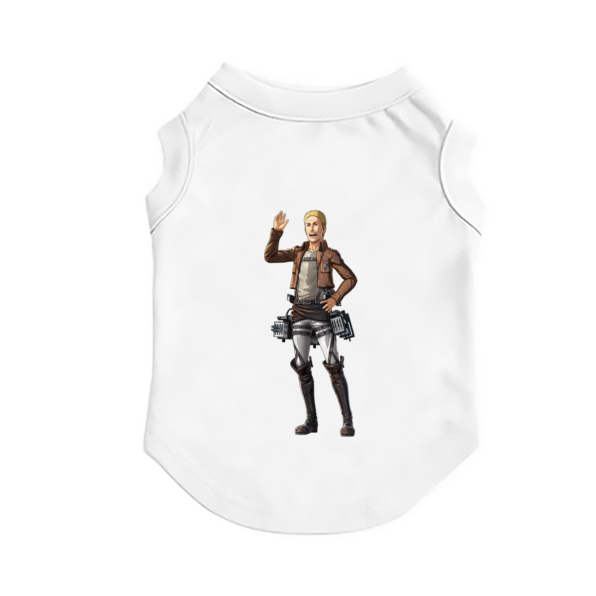 （画像用） 進撃の巨人 ハンネス Attack on Titan Hannes ペット用ベスト
