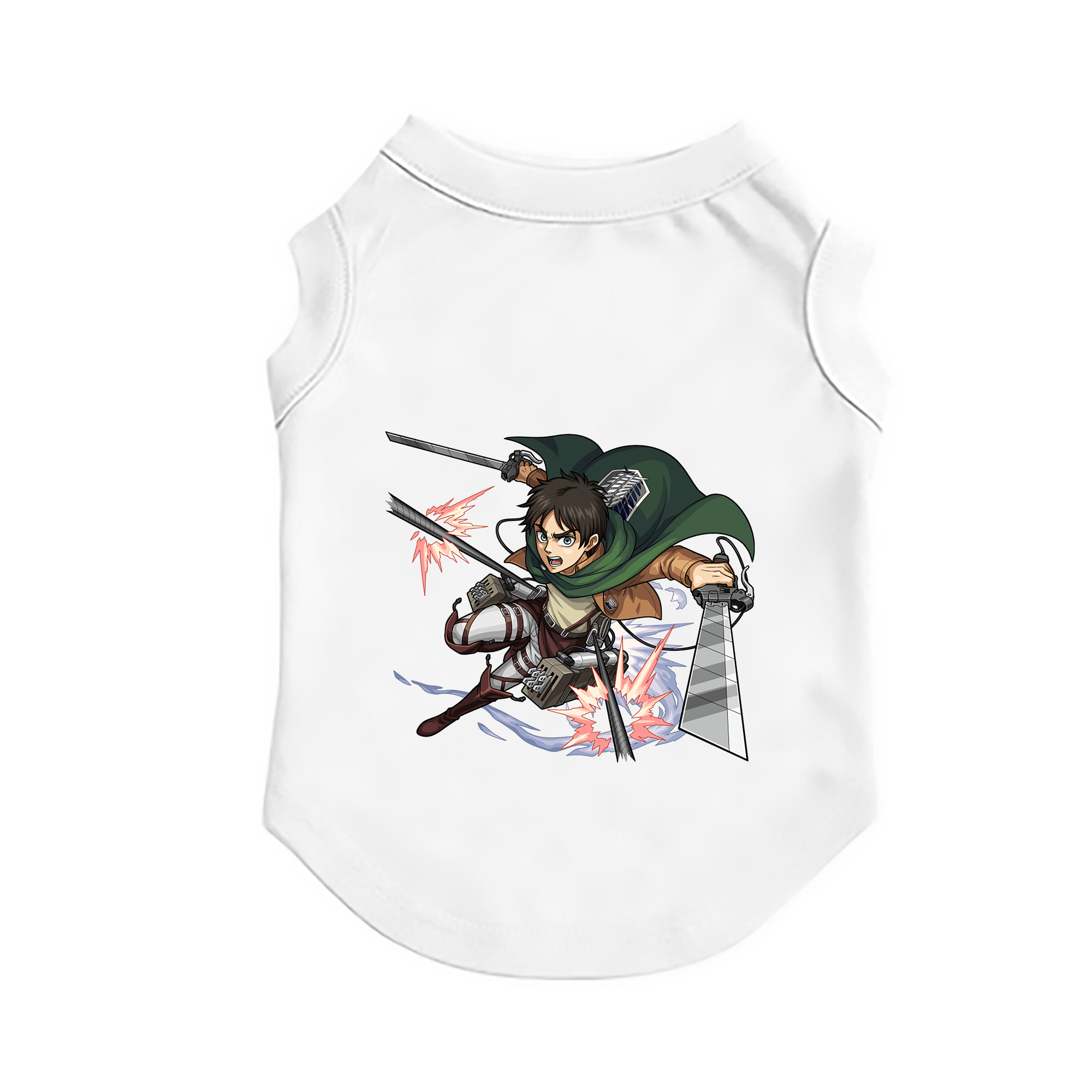 （画像用） 進撃の巨人 エレン･イェーガー Attack on Titan Eren Jäger ペット用ベスト