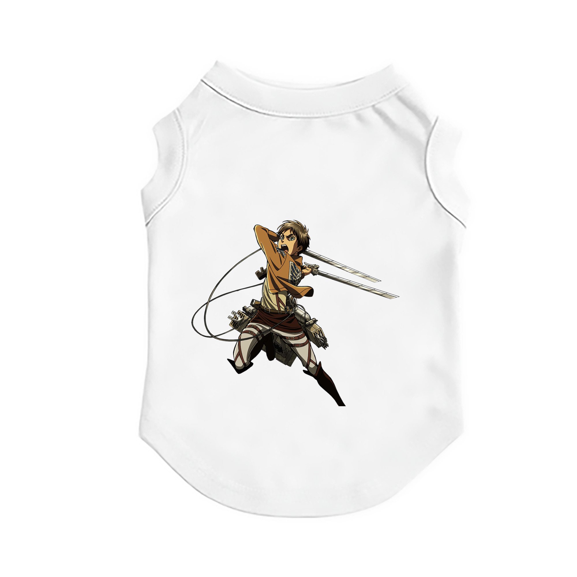 （画像用） 進撃の巨人 エレン･イェーガー Attack on Titan Eren Jäger ペット用ベスト
